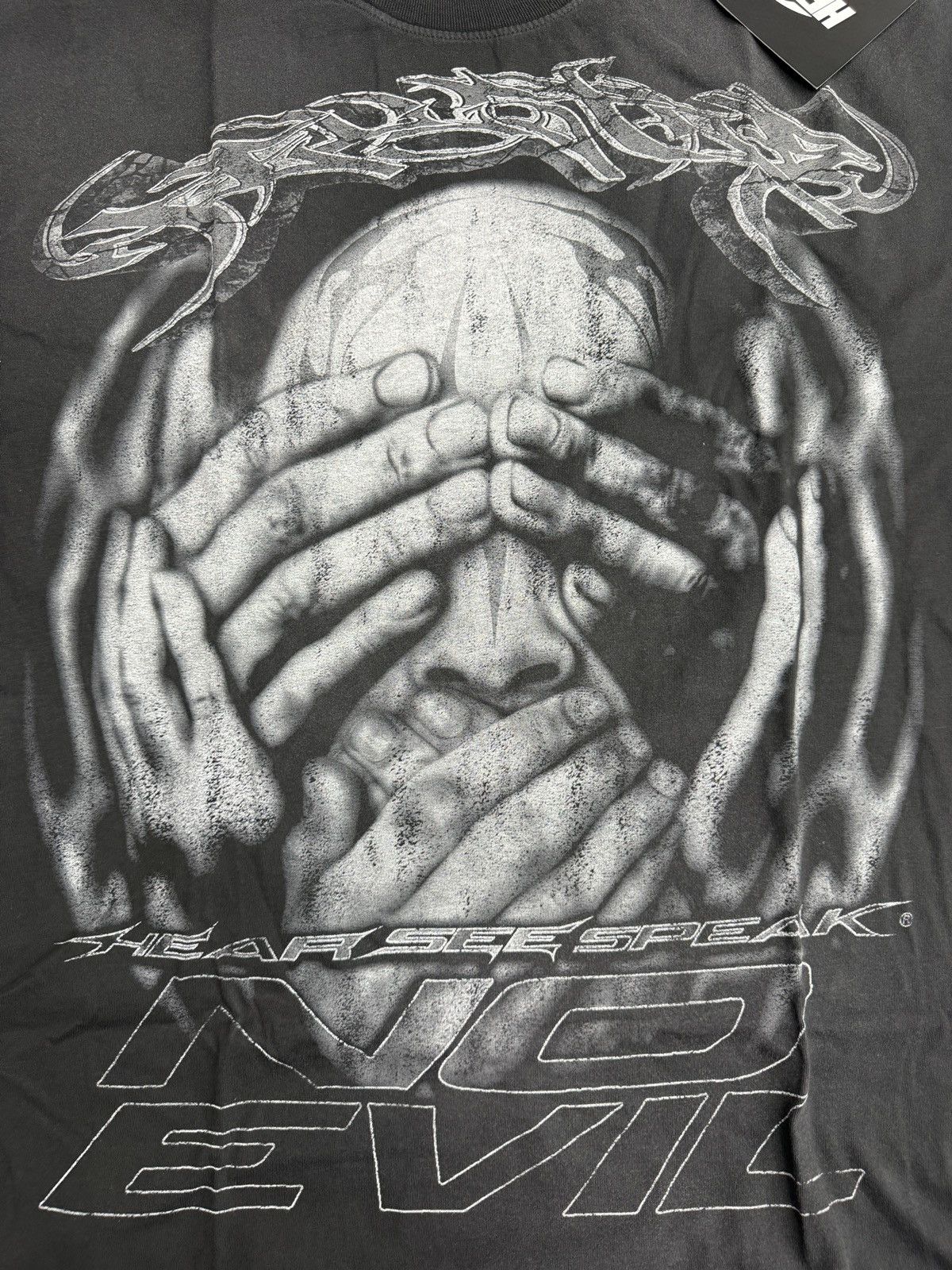 HELLSTAR Hellstar No Evil T-shirt Size US XXL / EU 58 / 5 - 2 Thumbnail
