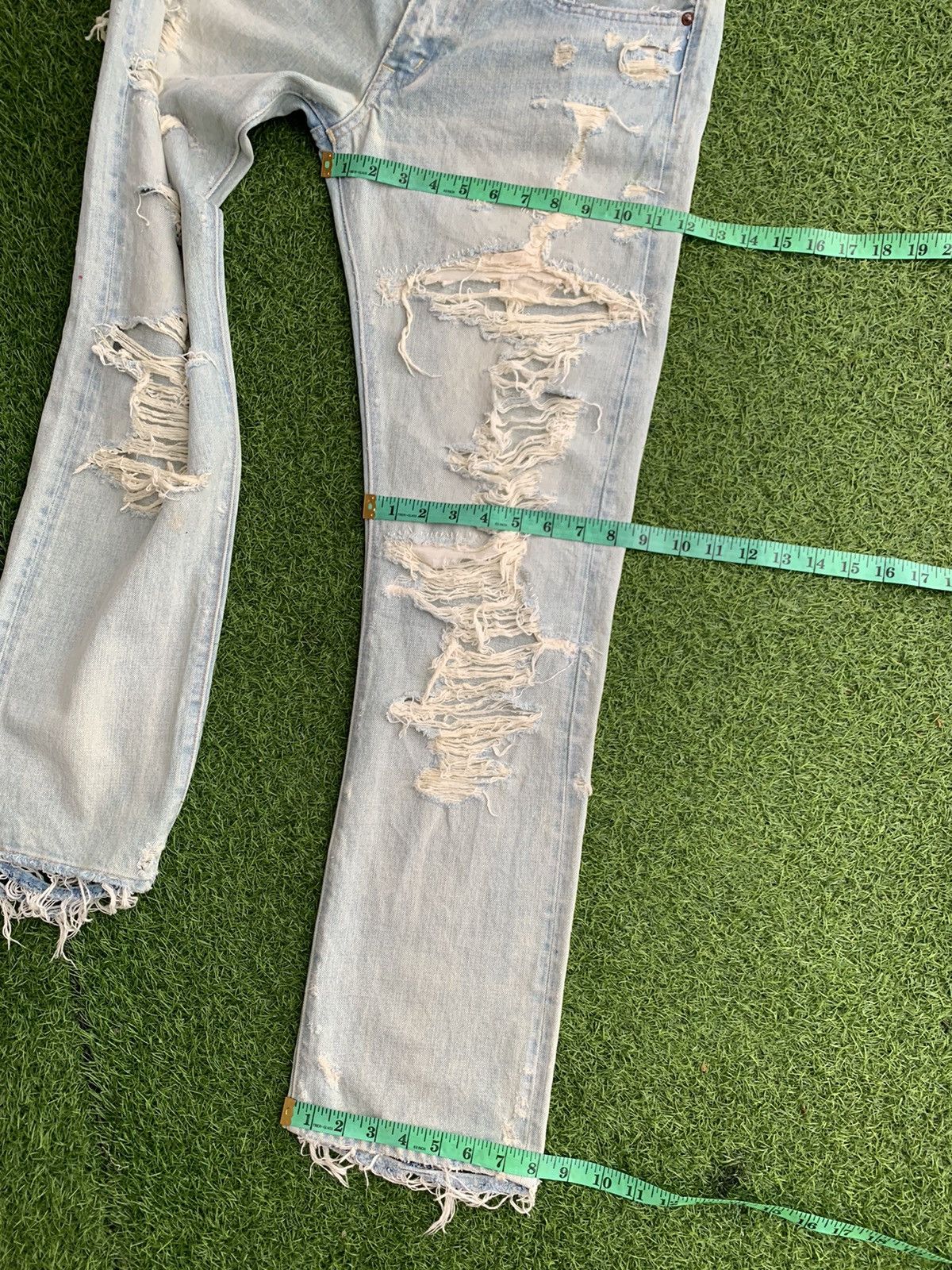 Hope 🔥⚡️Vintage Japanese Brand Distressed RNA Jeans Size US 31 - 18 Thumbnail