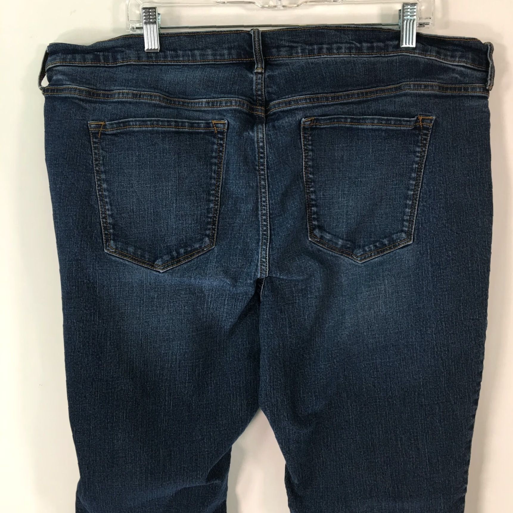 Old Navy Old Navy Womens Regular Denim Jeans 20 Blue High Rise Straight 31in 90s Preppy College Durable Comfort Jeans Women Size 20 Size 42" / US 20 - 3 Thumbnail