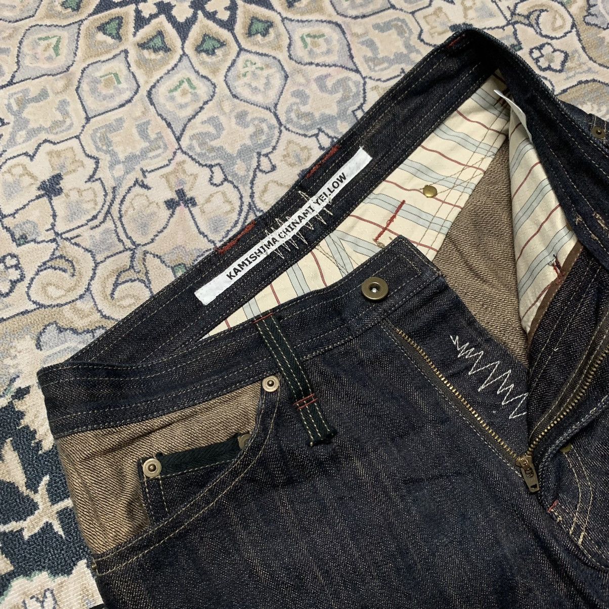 Japanese Brand JAPANESE BRAND KAMISHIMA CHINAMI YELLOW FLAREJEANS Size US 30 / EU 46 - 5 Thumbnail
