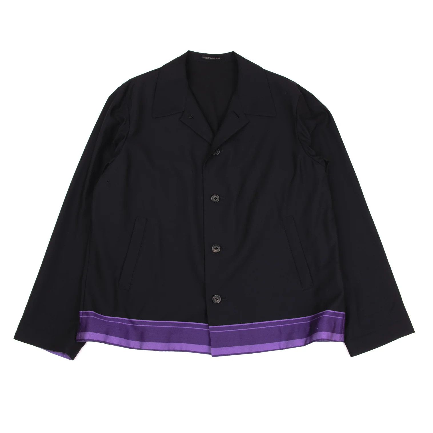 Yohji Yamamoto Yohji Yamamoto Tape Switch Wool Jacket Size US M / EU 48-50 / 2 - 1 Thumbnail