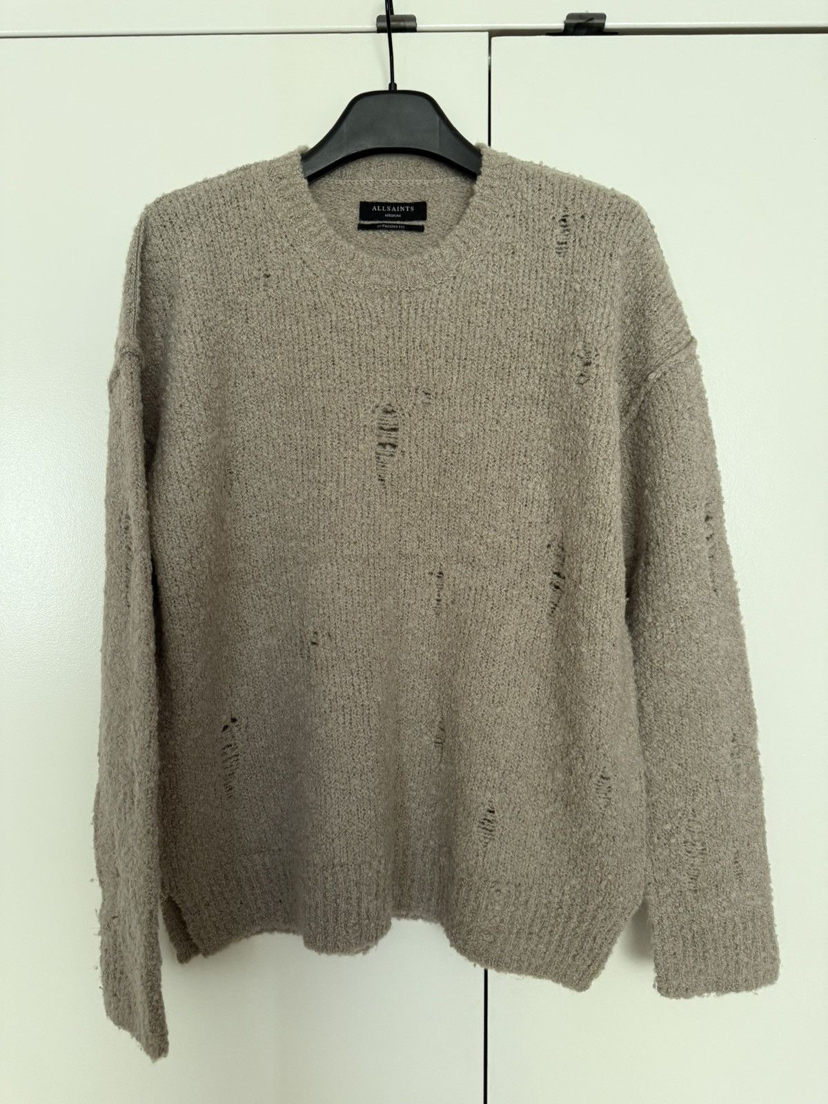 Allsaints Allsaints Distressed Saeater Size US M / EU 48-50 / 2 - 1 Thumbnail