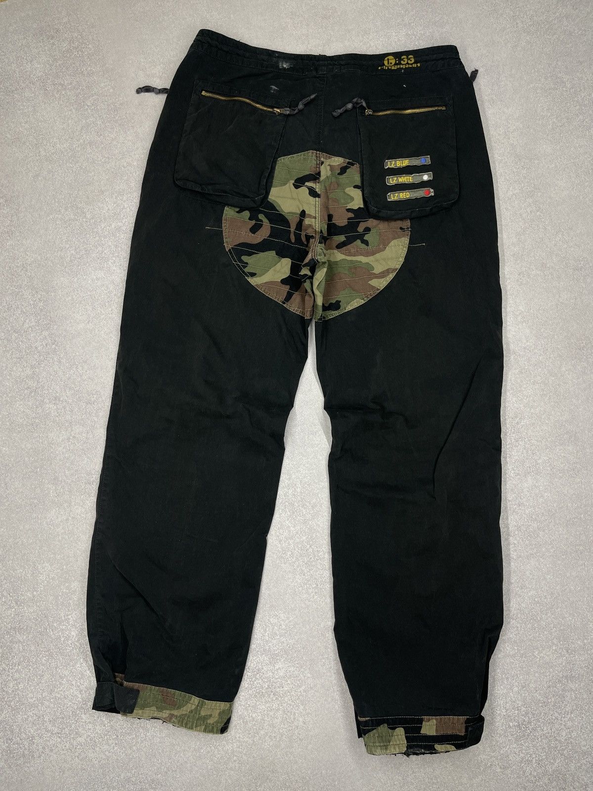 Ringspun Vintage Ringspun Nylon Military Pants Black Japanese Style Size US 33 - 2 Thumbnail