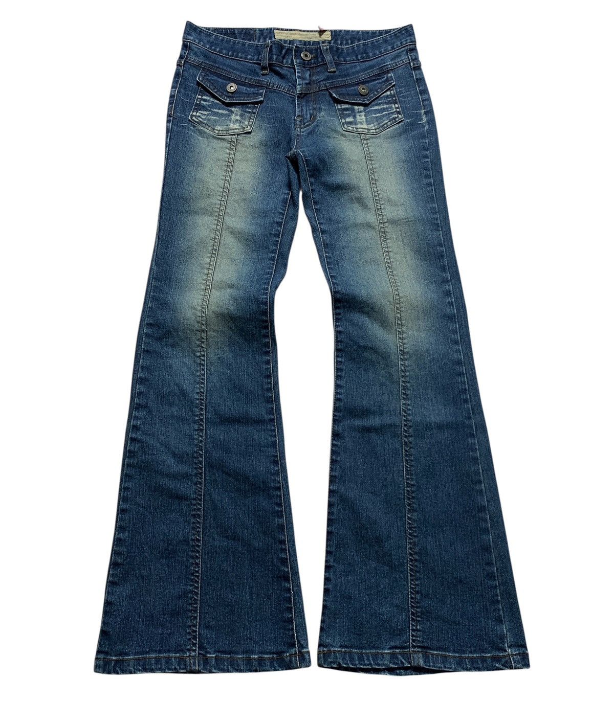 パンツ 2000s L.G.B. Scarf-Docked Denim L.G.B. (Le Grand Bleu) Oil
