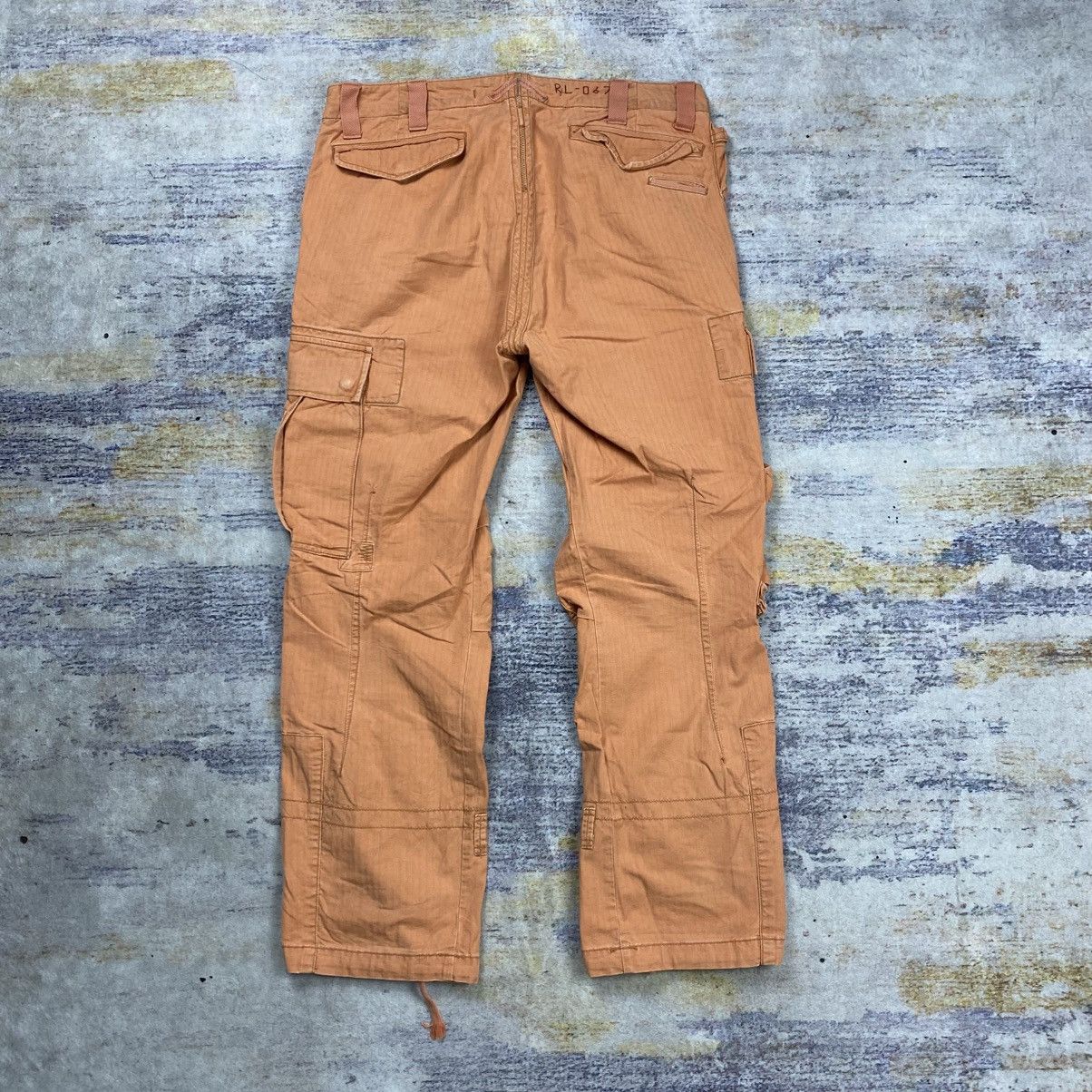 Polo Ralph Lauren Vintage polo ralph Lauren hbt multi pocket cargo pants Size US 35 - 3 Thumbnail