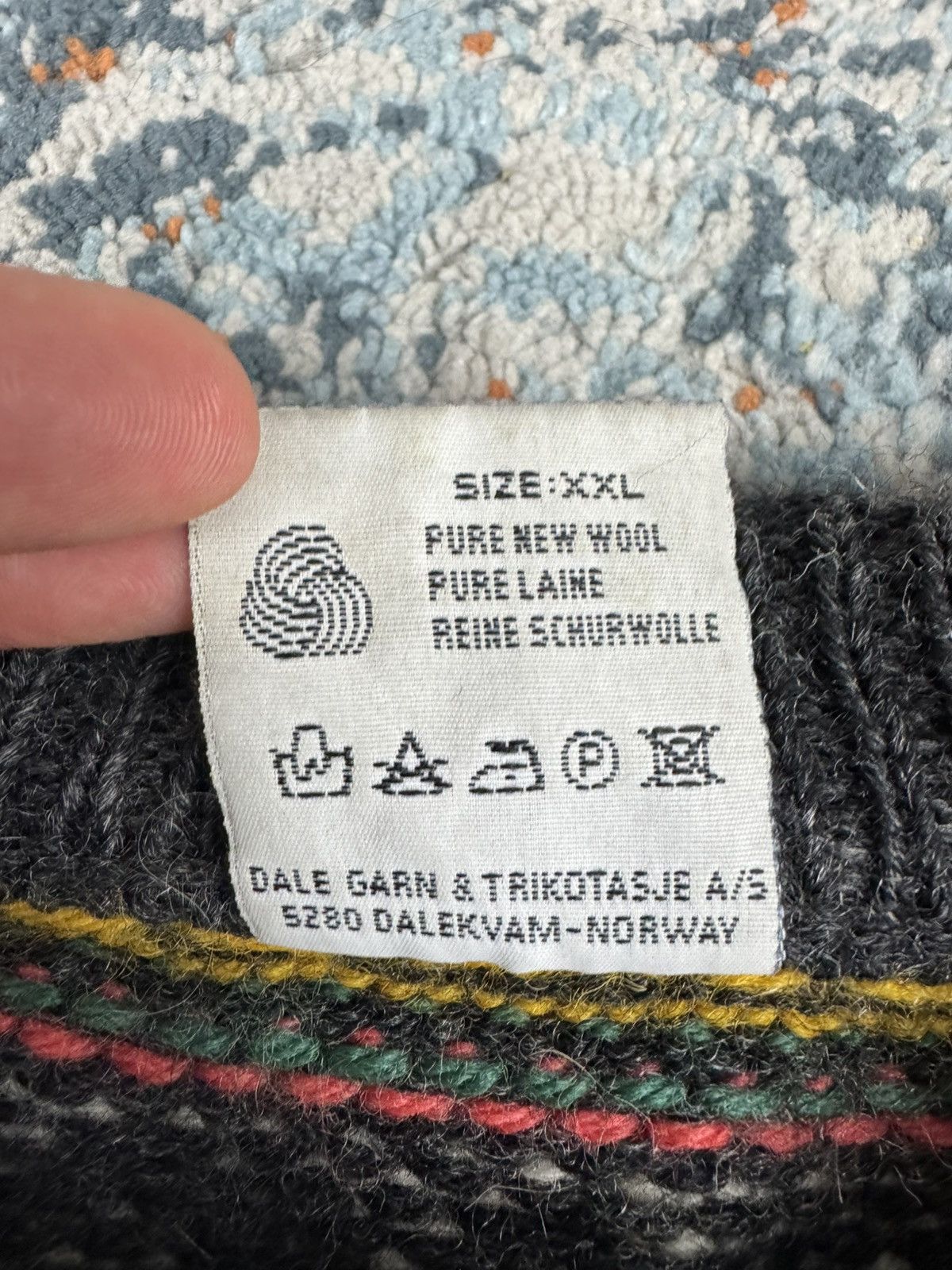 Dale Of Norway Vintage 90s Dale Of Norway heavy pure new wool sweater knit Size US XXL / EU 58 / 5 - 13 Thumbnail