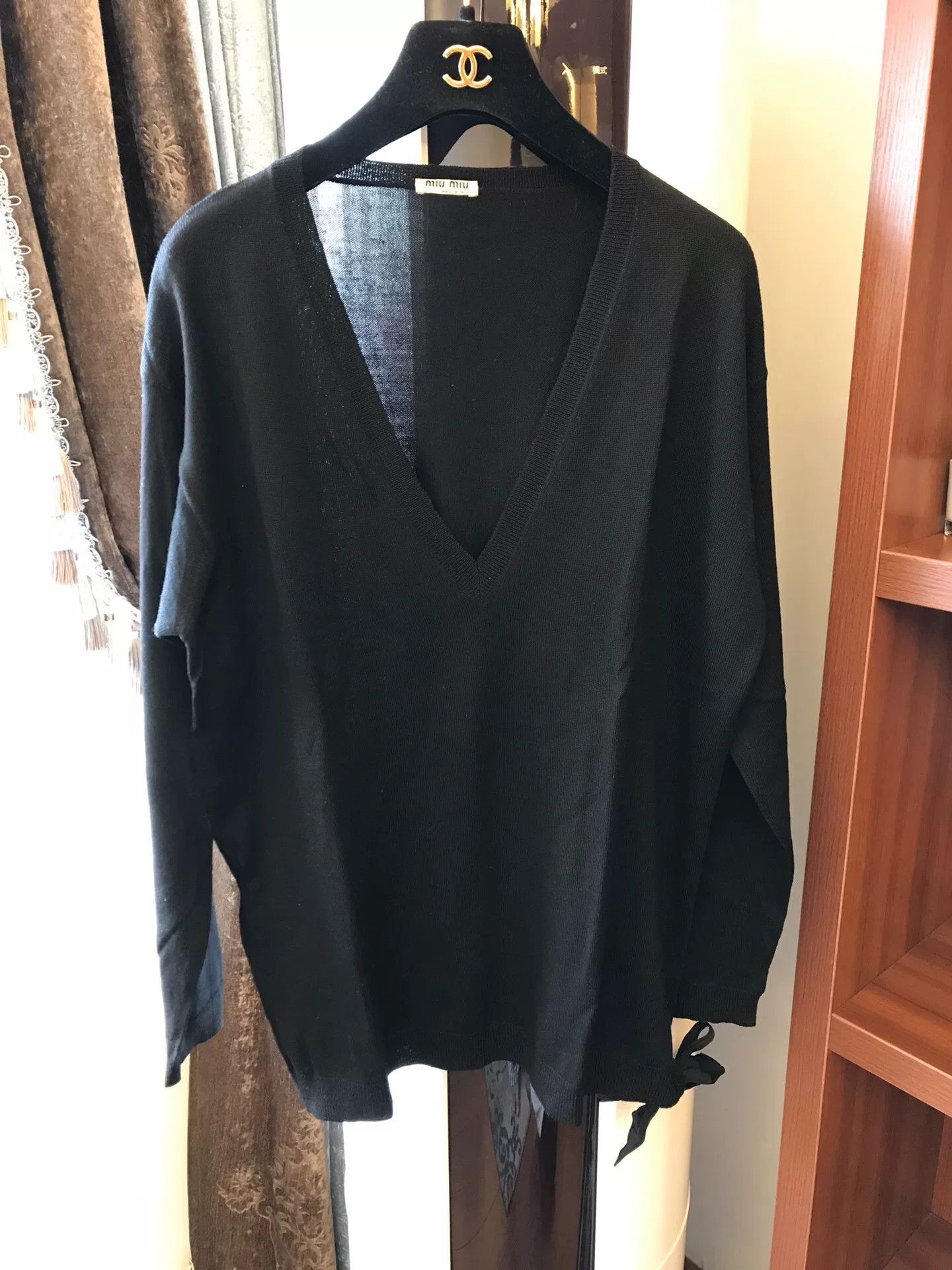 Miu Miu Miu Miu Women's Knit Sweater Size M / US 6-8 / IT 42-44 - 1 Thumbnail