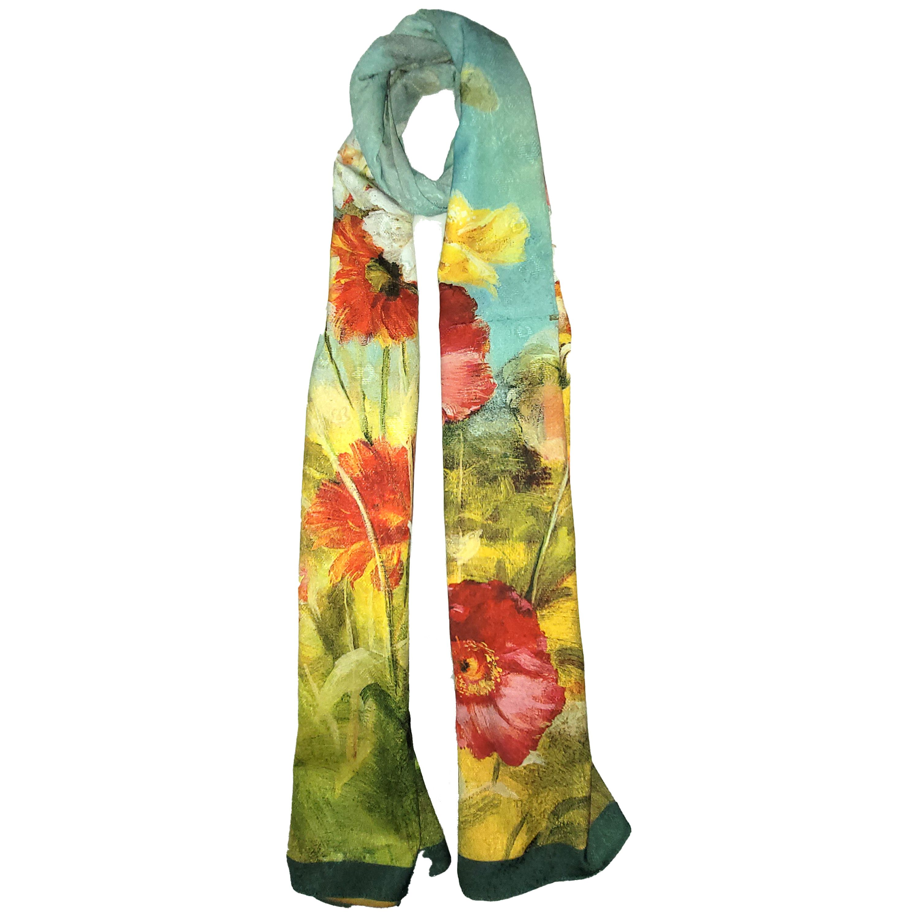 Other NWT Double-Sided Silk Scarf 27"x70" Long Rectangle Wrap 3331 Size ONE SIZE - 5 Thumbnail
