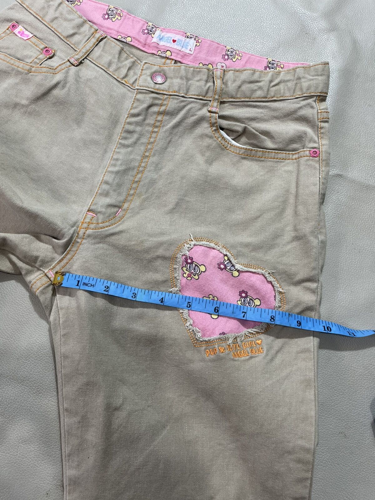 Angel Blue × Hysteric Glamour × Japanese Brand Y2K Angel Blue Jeans Size 26" / US 2 / IT 38 - 14 Thumbnail