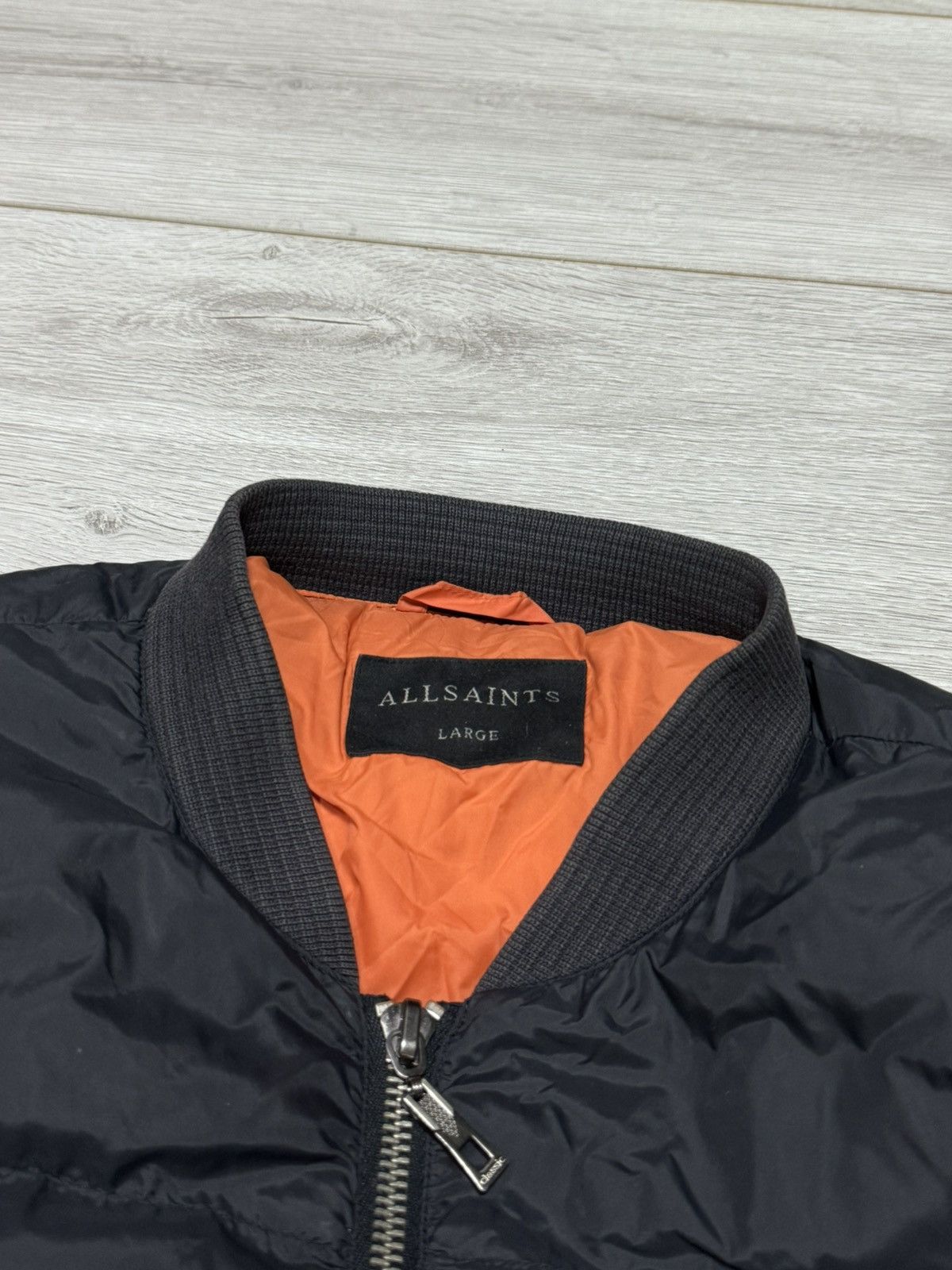 Allsaints Allsaints furlough bomber down jacket zip Size US L / EU 52-54 / 3 - 4 Thumbnail