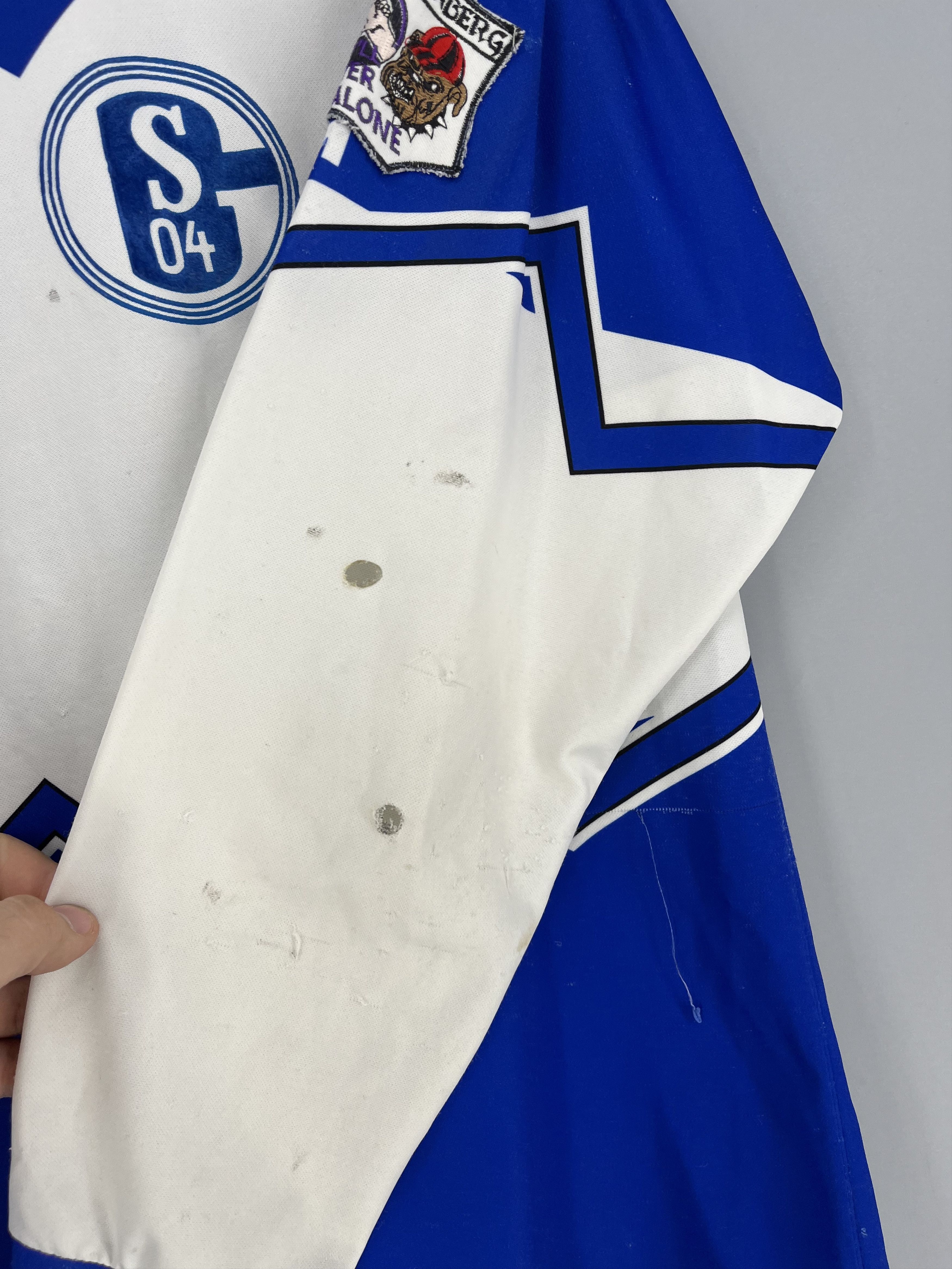 Vintage 90s Schalke 04 Masita XL Long Sleeve Fan Shirt Patched Size US XL / EU 56 / 4 - 9 Thumbnail