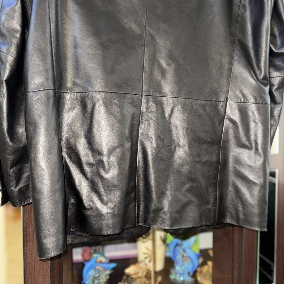 Hugo Boss Vintage 90s Hugo Boss Leather Jacket Coat Size US XL / EU 56 / 4 - 17 Thumbnail
