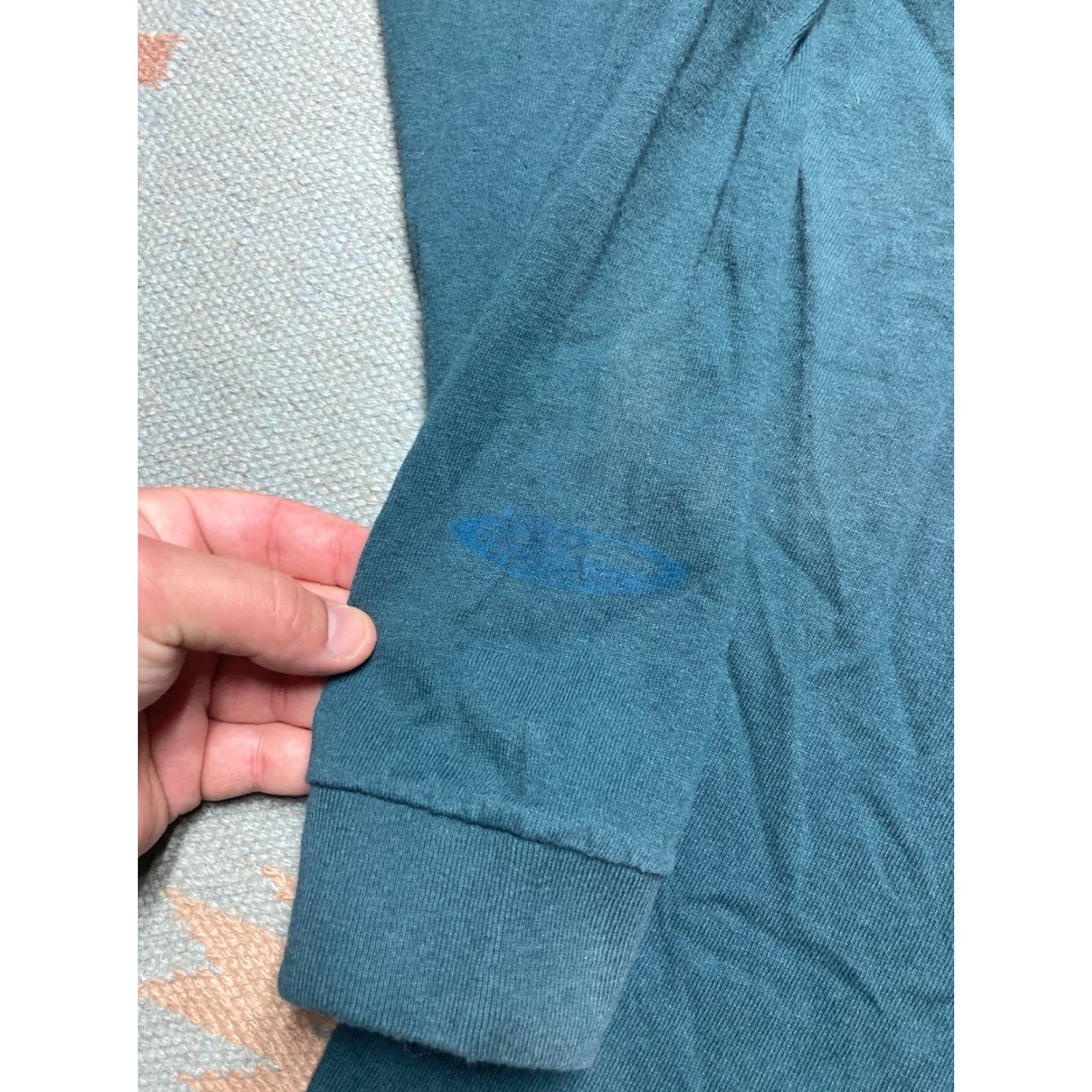 No Fear VINTAGE No Fear Long Sleeve T-Shirt 90s XL Blue Mens Double-Sided Logo Size US XL / EU 56 / 4 - 4 Thumbnail