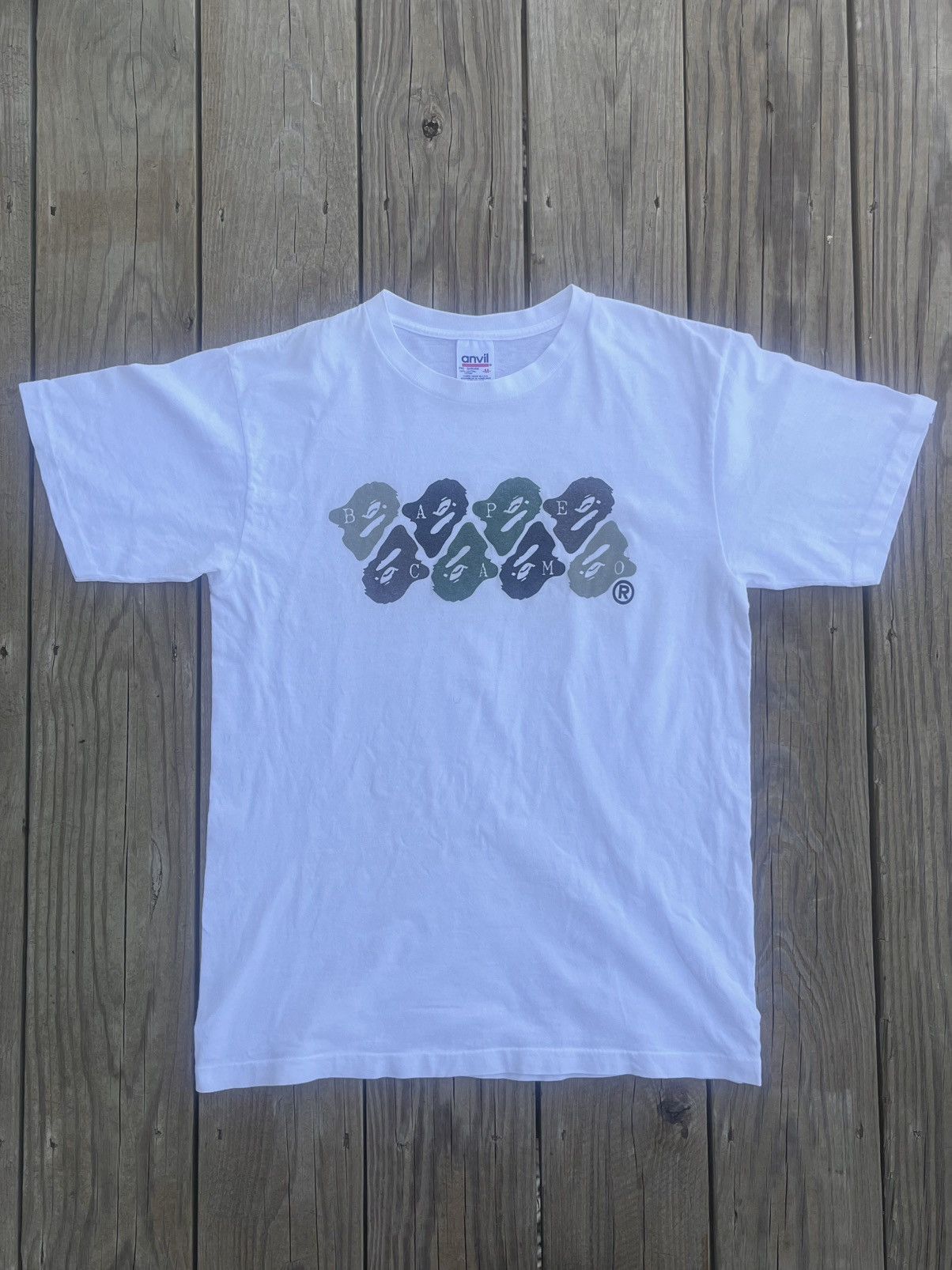 Bape OG anvil bape tee “bape camo” Size US M / EU 48-50 / 2 - 1 Thumbnail