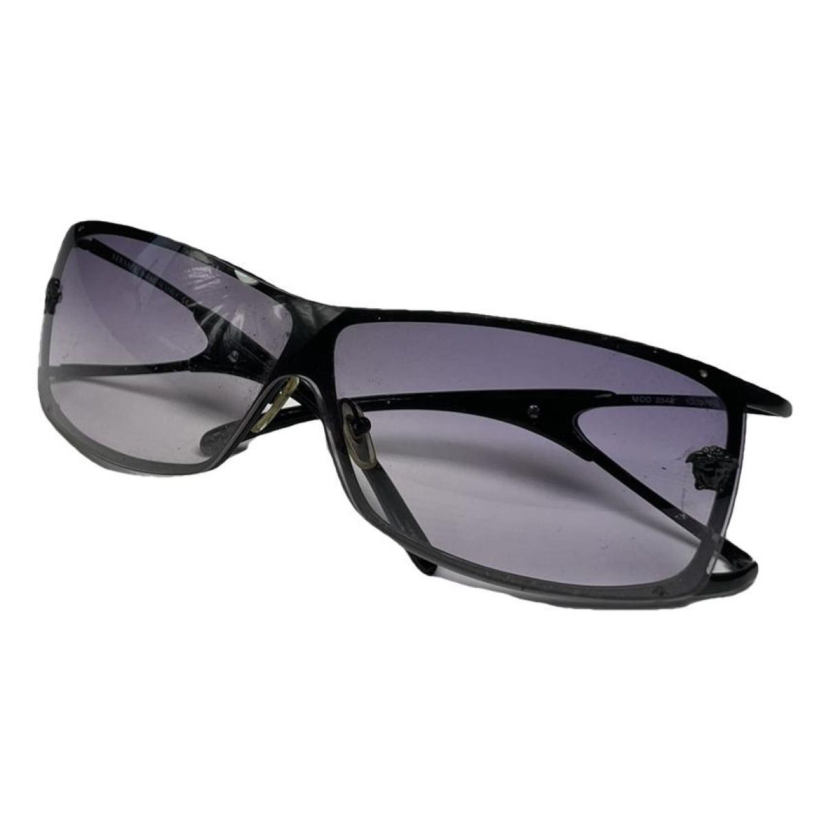 Versace Black Metal Sunglasses Size ONE SIZE - 1 Thumbnail