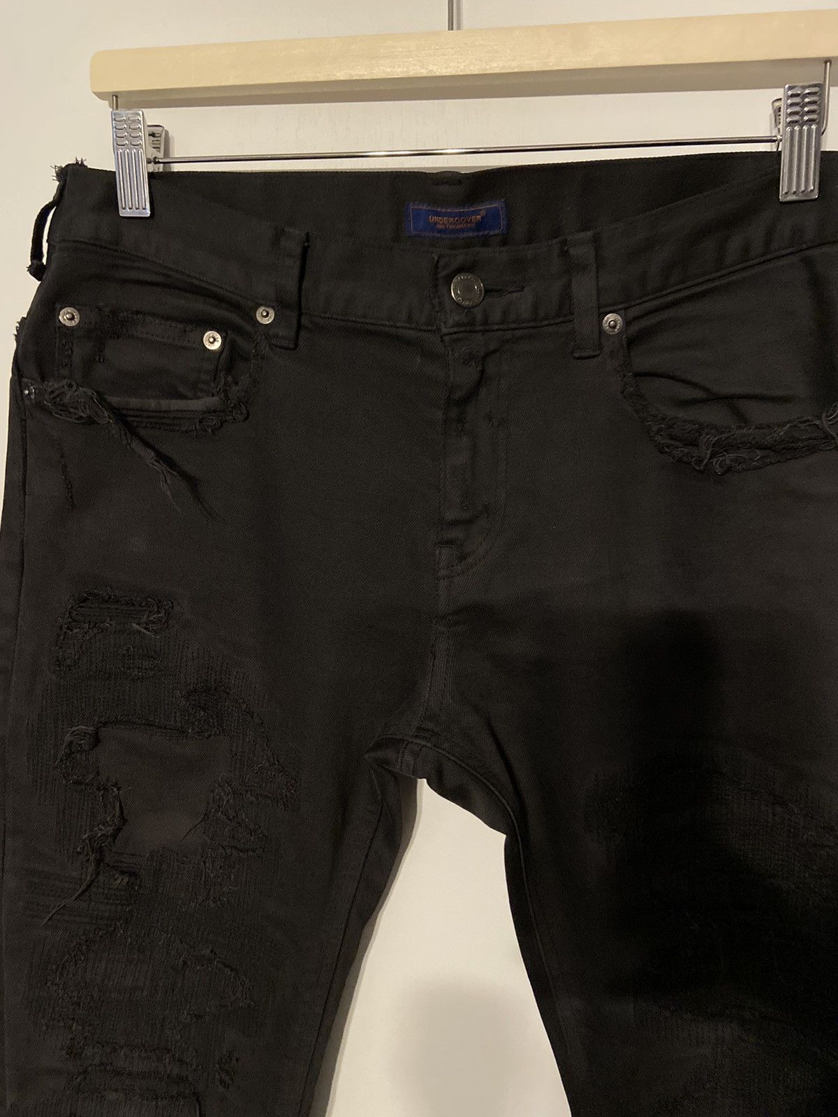 Undercover Undercover SS16 68’ blue yarn denim Size US 30 / EU 46 - 2 Thumbnail