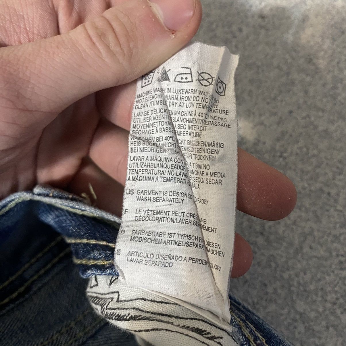 Evisu Evisu puma Jeans Vintage Y2K Size US 34 / EU 50 - 14 Thumbnail