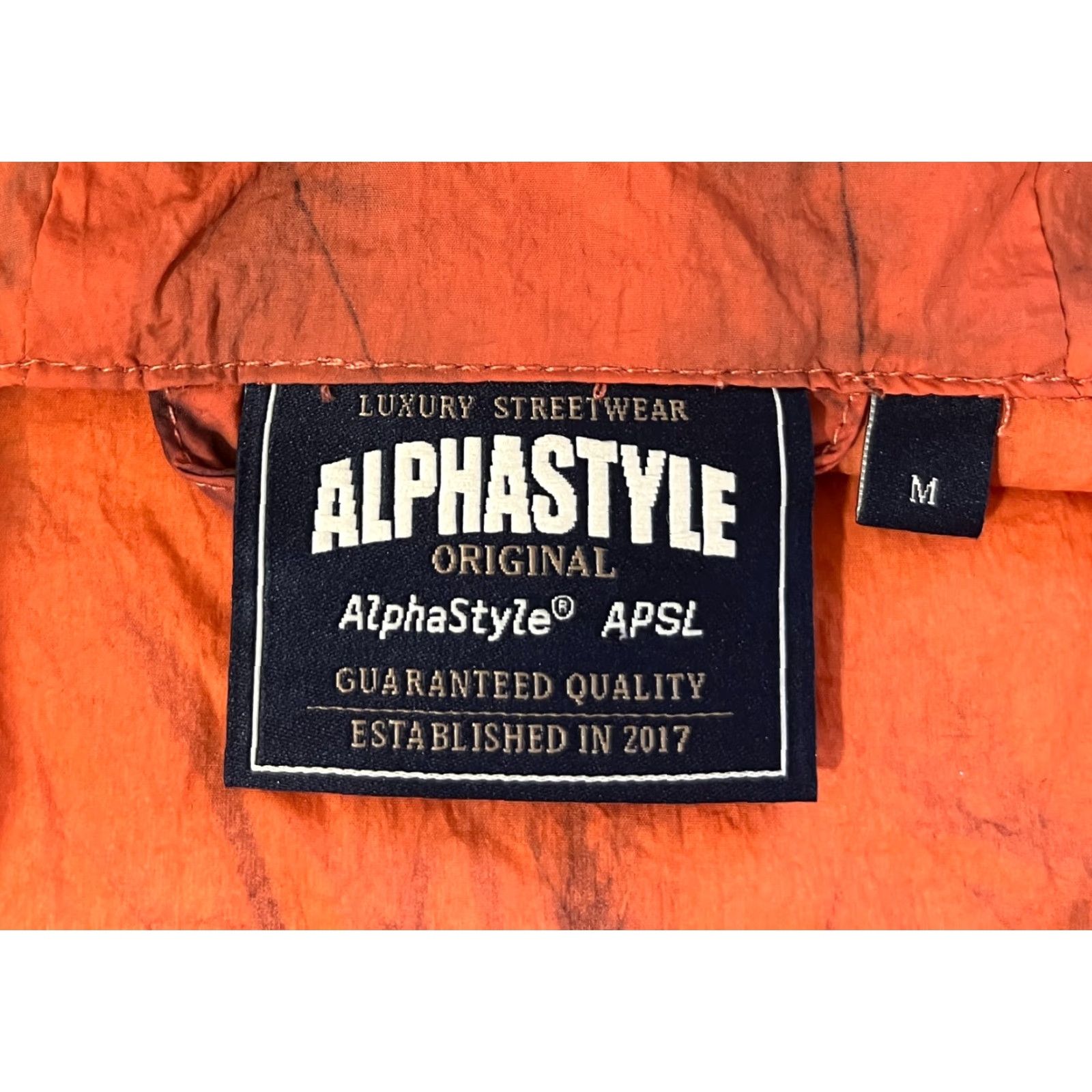 Vintage AlphaStyle Tie Dye Super Lightweight Anorak Jacket Sz M Luxury Streetwear Size US M / EU 48-50 / 2 - 6 Thumbnail