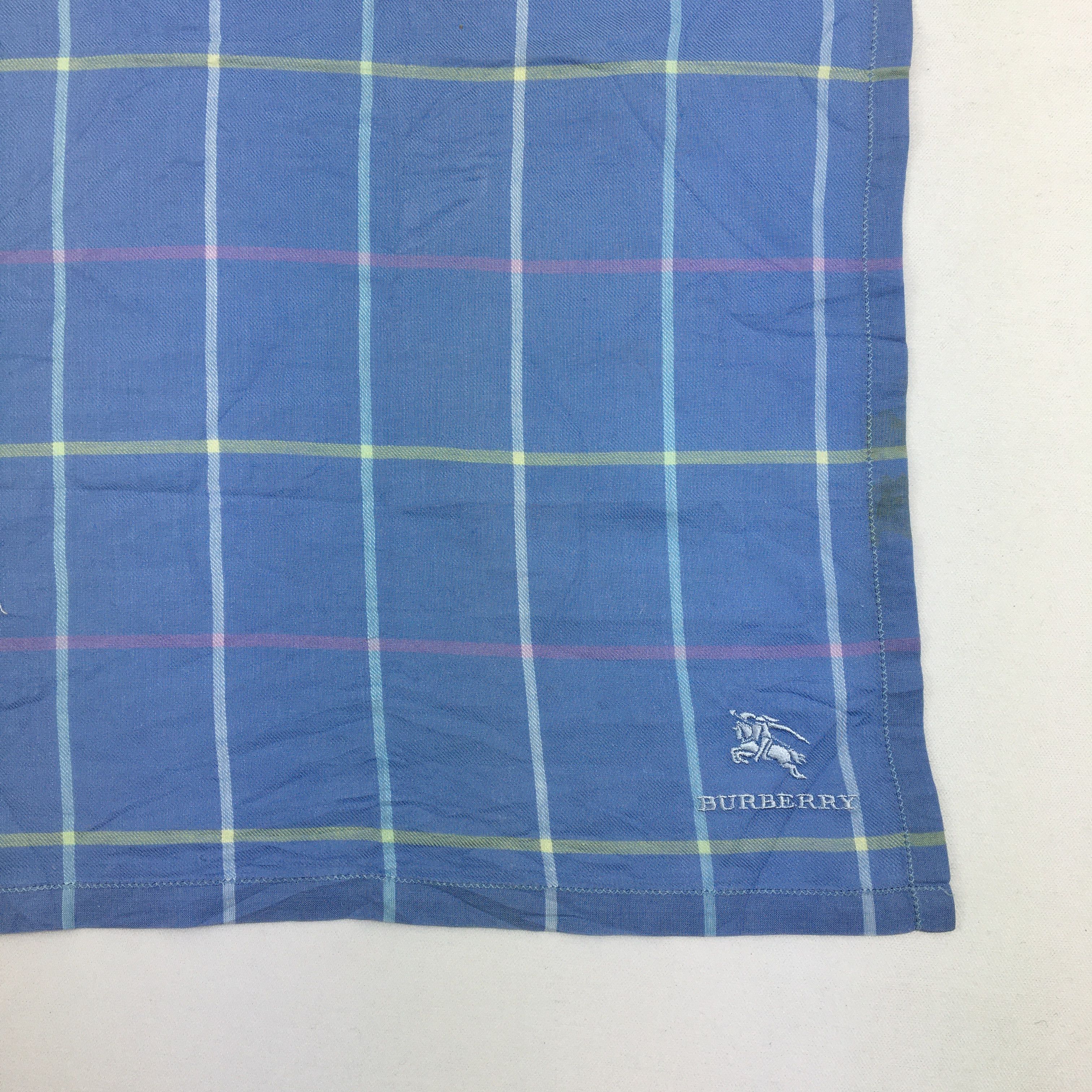 Japanese Brand Vintage Burberry Handkerchief Neckerchief Bandana Size ONE SIZE - 3 Thumbnail