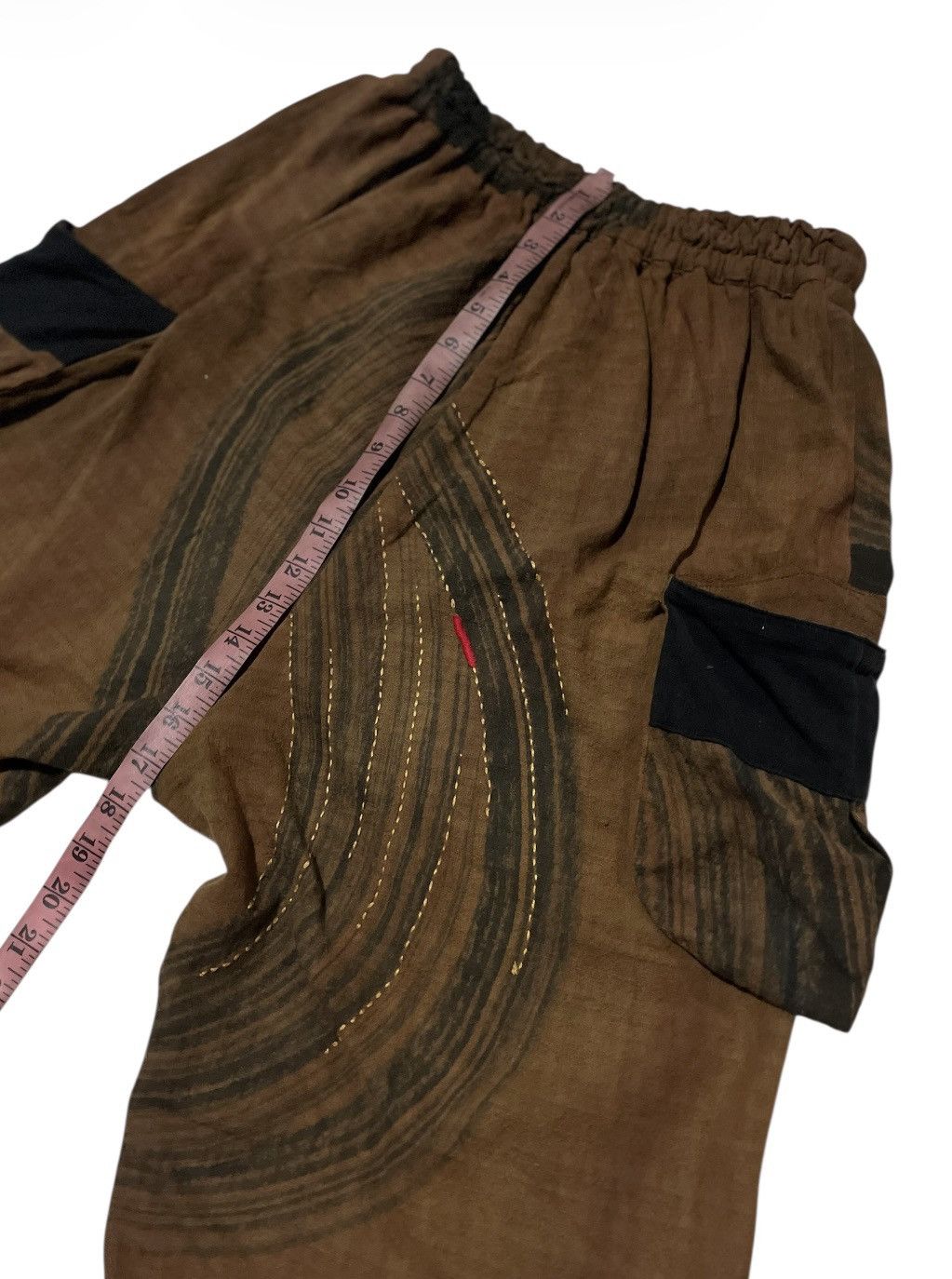 If Six Was Nine LOOSE FIT HAREM PANTS BY RYO KREATIF Size US 26 / EU 42 - 13 Thumbnail