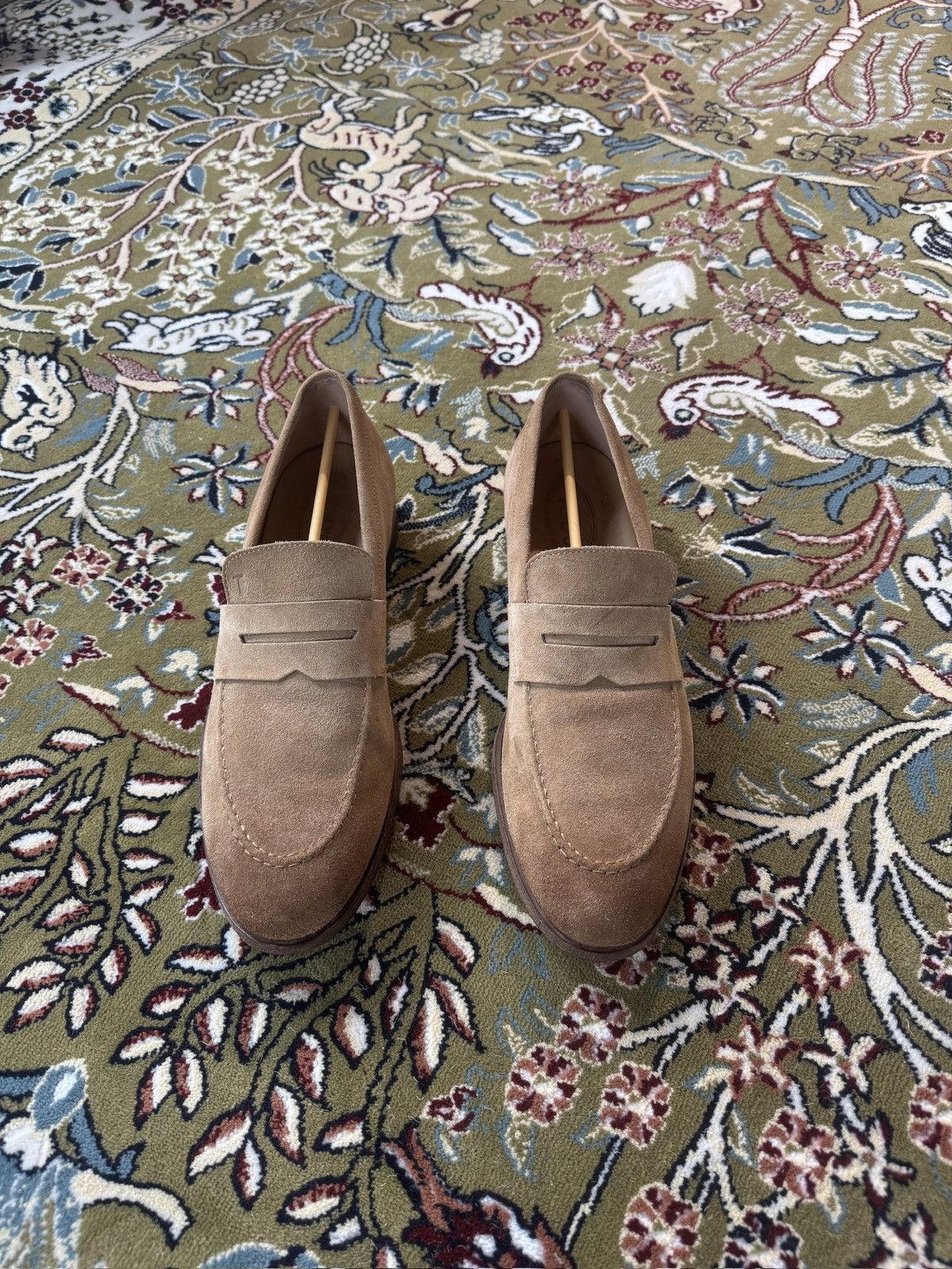 Tod's Mens Tod’s Suede Loafers Size US 10 / EU 43 - 2 Thumbnail