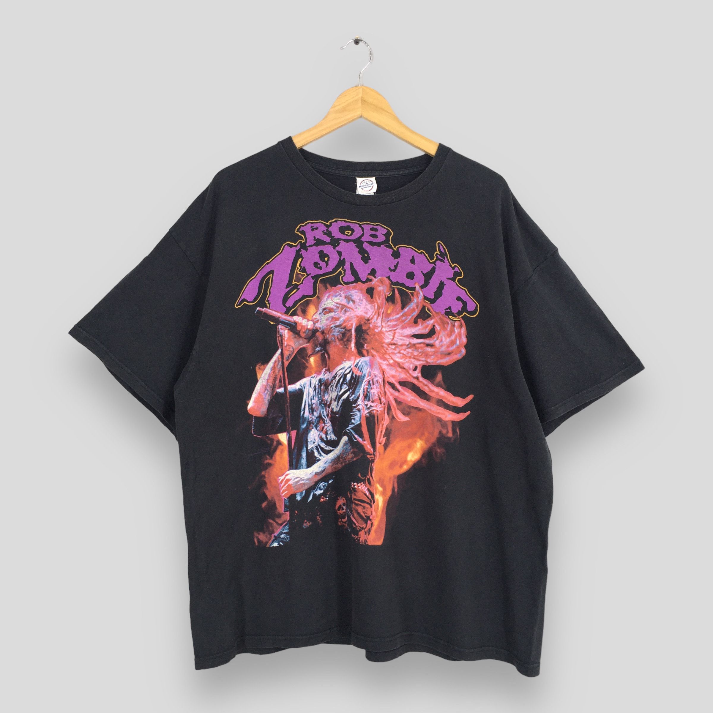 Band Tees Vintage Rob Zombie Black Concert Tshirt XXLarge Size US XXL / EU 58 / 5 - 1 Thumbnail