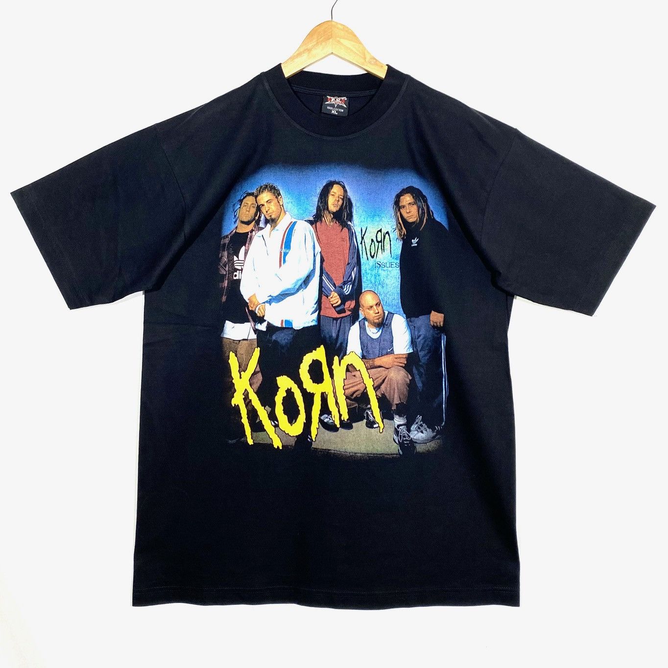 T-shirt Vintage Korn Issues Era - Nu Metal Années 2000, Taille M, Noir, Neuf Sans étiquette