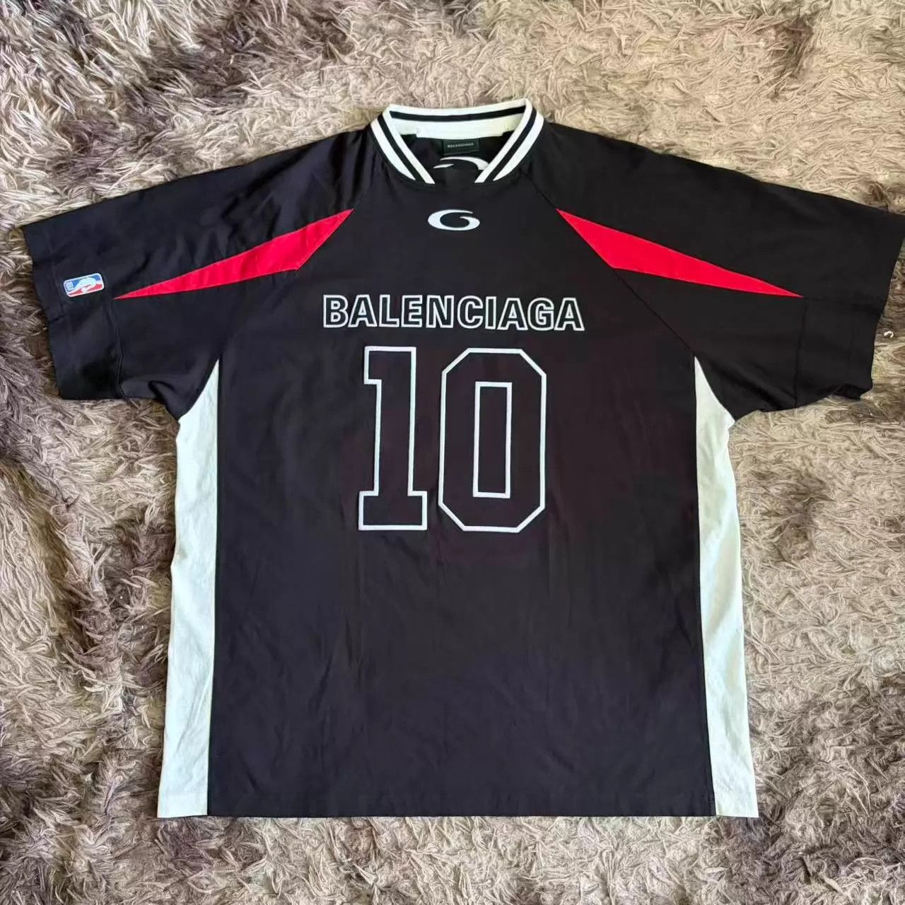 Balenciaga Balenciaga 26 NBA x Jersey Short Tee CC Size US S / EU 44-46 / 1 - 1 Thumbnail
