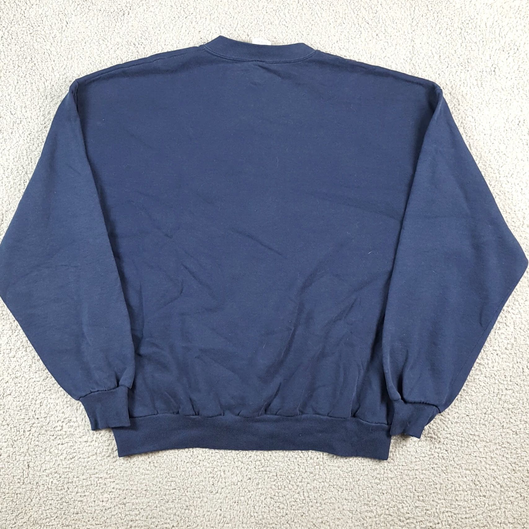 Jerzees VINTAGE Notre Dame Fighting Irish Football XL Pullover Crewneck Sweatshirt Mens XL Blue 90s Size US XL / EU 56 / 4 - 6 Thumbnail