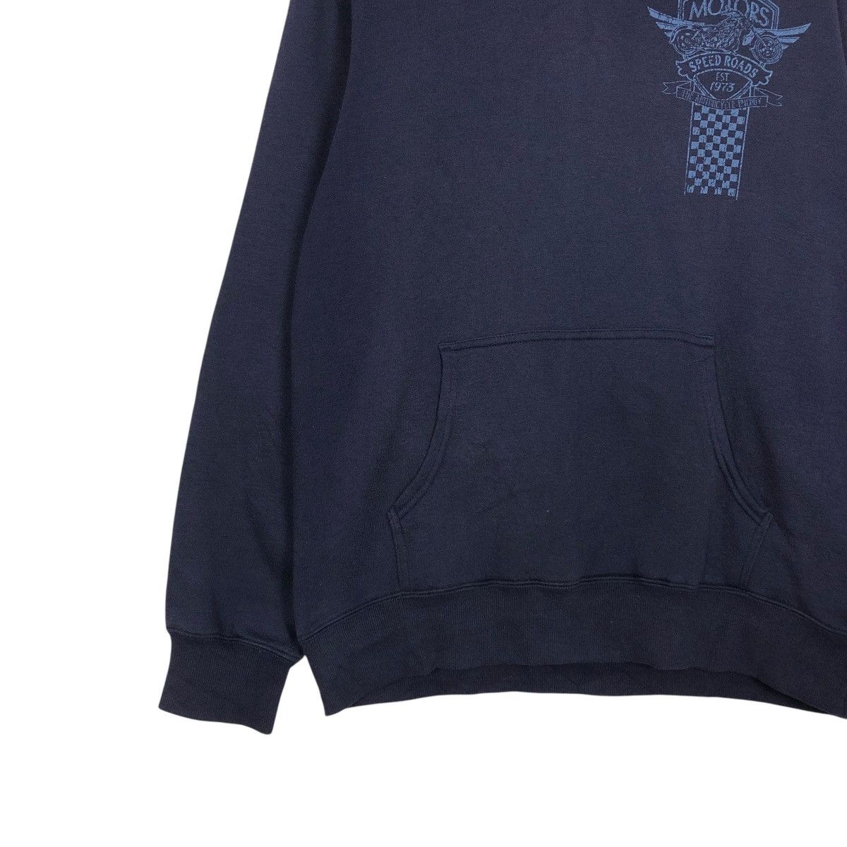 Japanese Brand 🔥VINTAGE HOODIE PULL OVER GARAGE MOTOR SPEED ROAD BIG LOGO Size US L / EU 52-54 / 3 - 6 Thumbnail