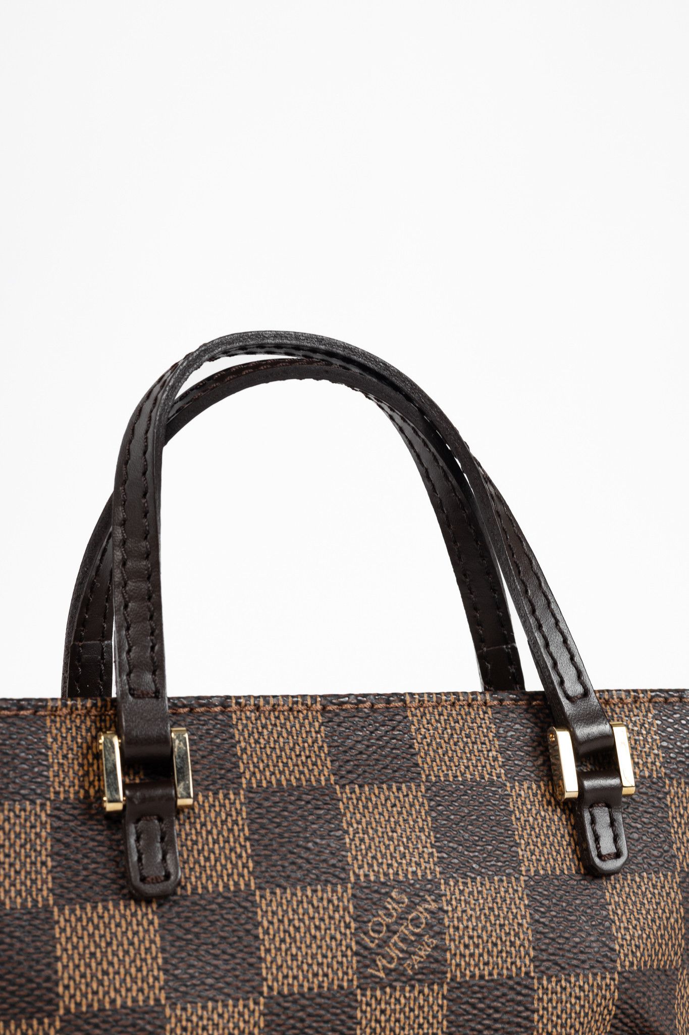 Louis Vuitton Louis Vuitton Manosque GM Damier Ebene Canvas Mini Tote Size ONE SIZE - 5 Thumbnail