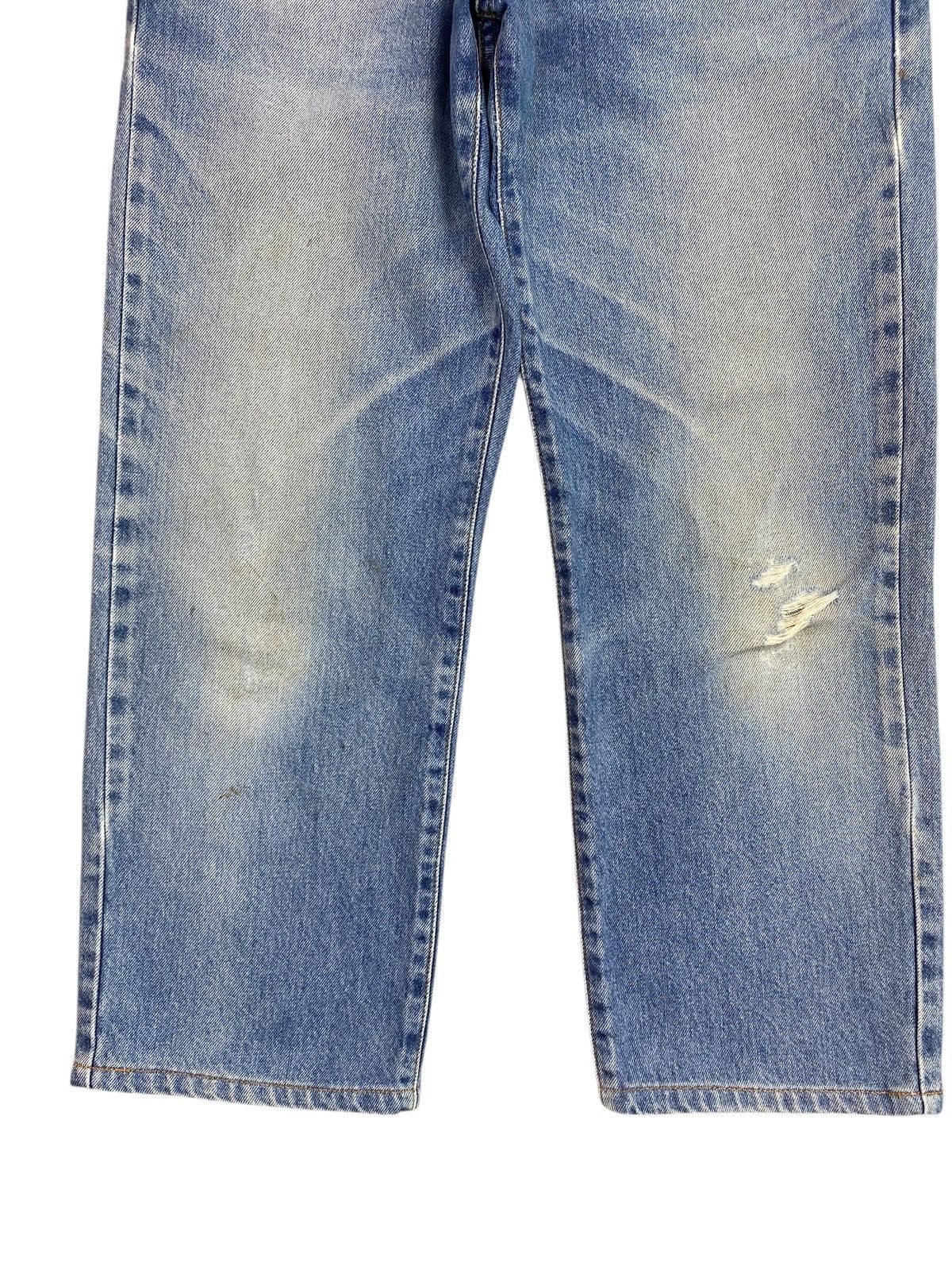 Edwin Edwin Vintage Whiskers Faded Wash Style Ripped Jeans Size US 32 / EU 48 - 9 Thumbnail