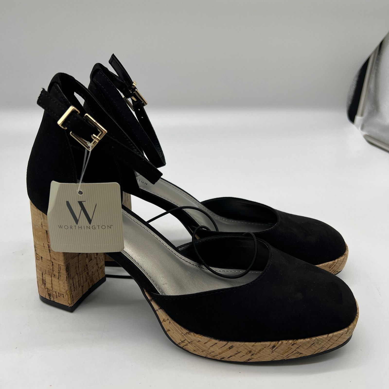 Other Worthington Womens Panama Block Heel Pumps Size US 8.5 / IT 38.5 - 1 Thumbnail