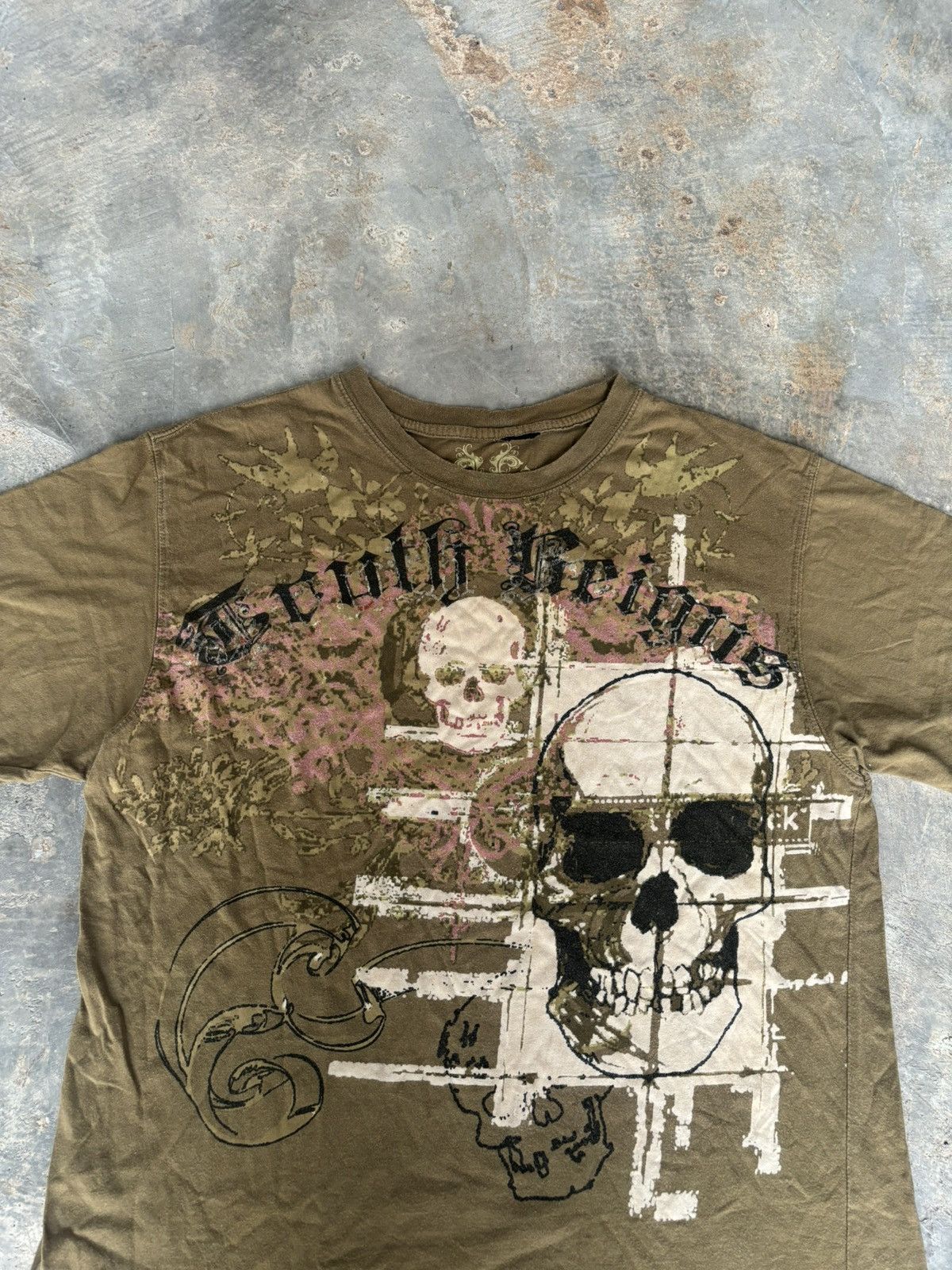 Hysteric Glamour Y2k Skull Poem Ifsixwasnine Punk Style Tshirt Size US XL / EU 56 / 4 - 2 Thumbnail