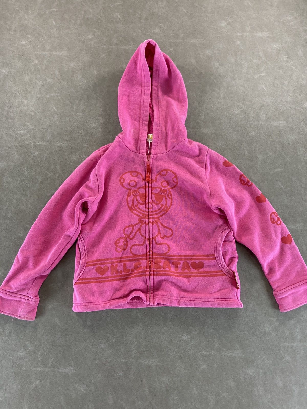 Japanese Brand K.L.C. Beata Pink Hoodie Size XXS / US 00 / IT 34 - 1 Thumbnail