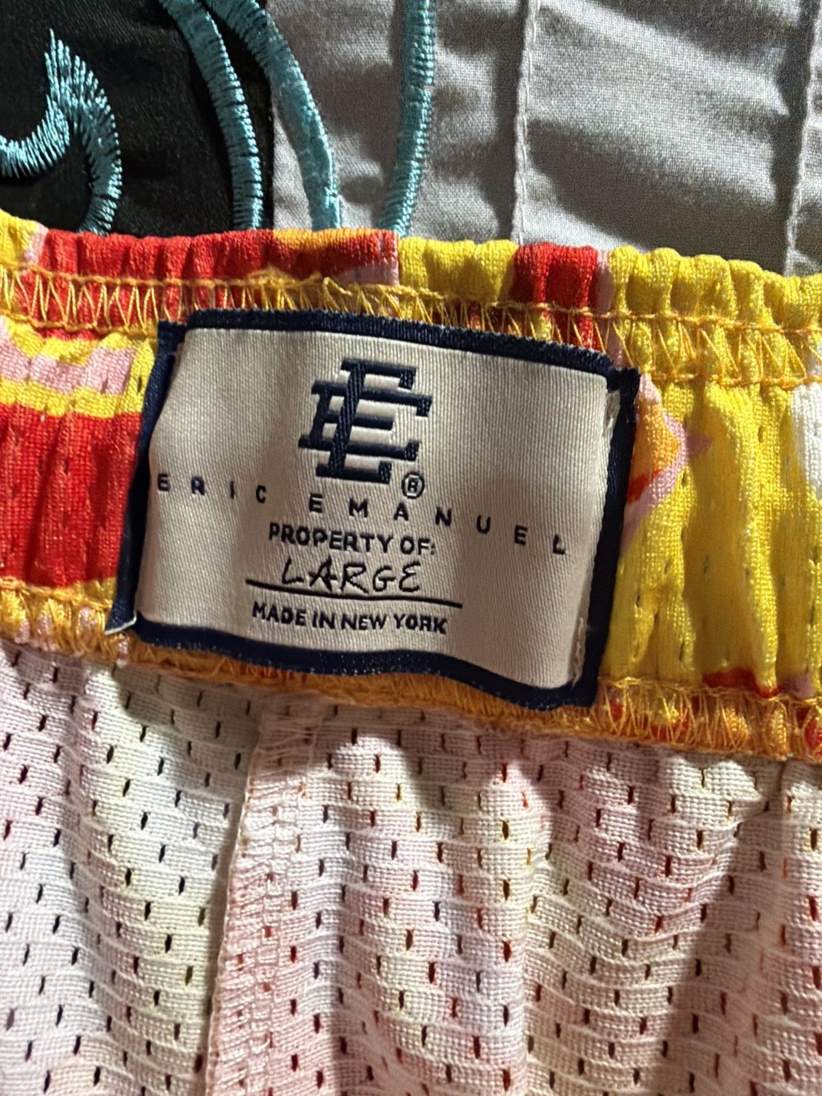 Eric Emanuel Eric Emanuel EE Shorts Orange Yellow Red Shorts Worn Once Size US 32 / EU 48 - 4 Thumbnail