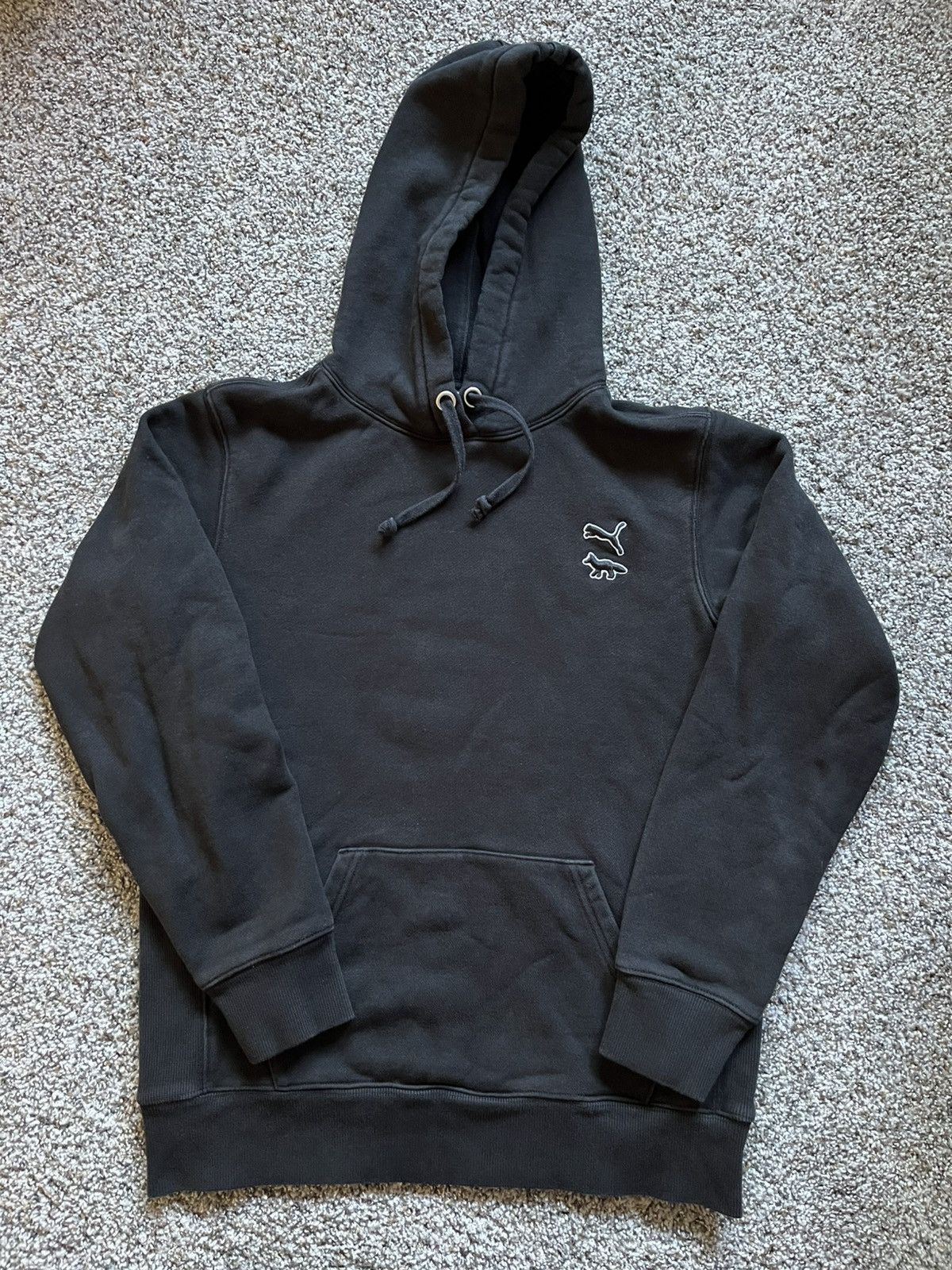 Maison Kitsune × Puma Maison Kitsune x Puma Black Hoodie Small Size US S / EU 44-46 / 1 - 3 Thumbnail
