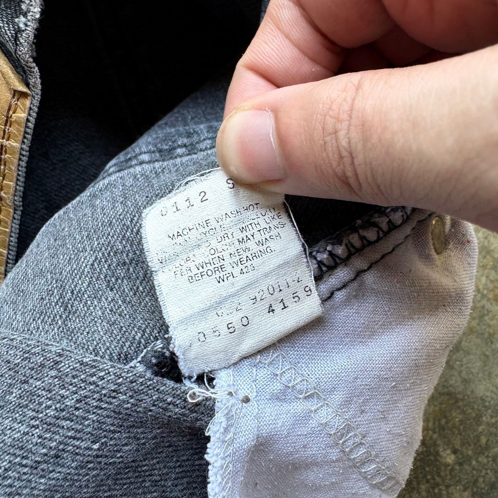 Levi's Vintage ERD STYLE RARE FADED ANTIQUE LEVIS DENIM Size US 32 / EU 48 - 7 Thumbnail