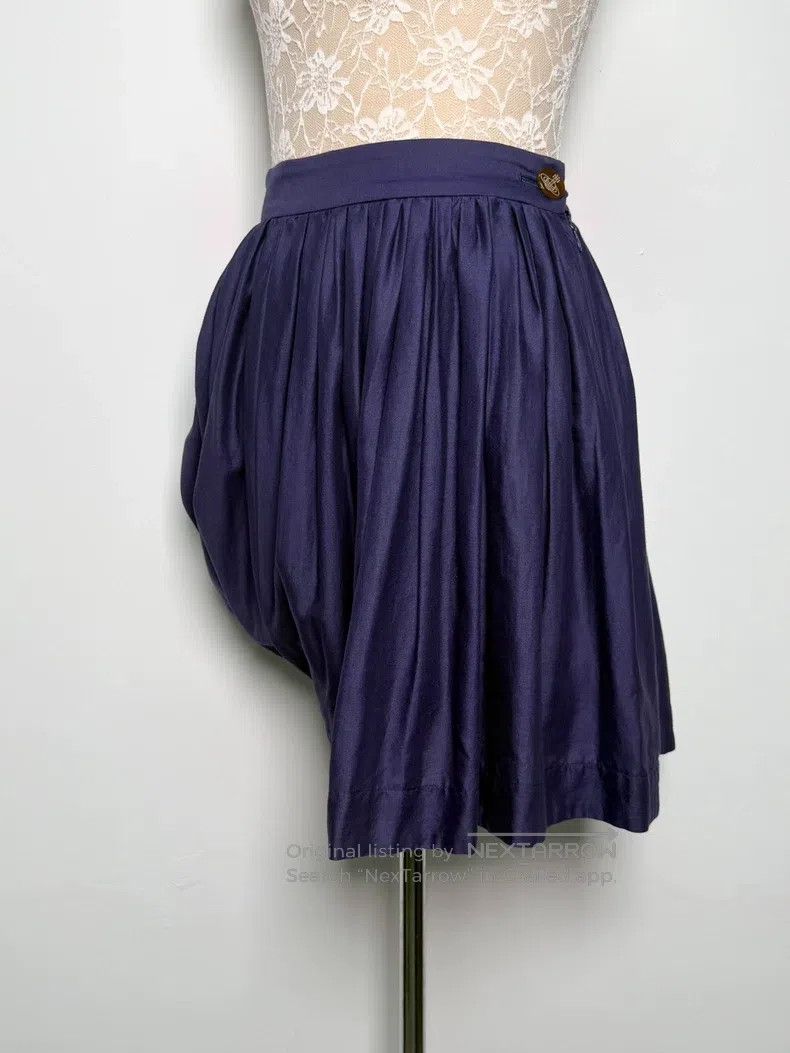 Vivienne Westwood Vivienne Westwood size 1 Navy Blue Irregular 3D Pleat Pleat Size 24" / US 00 / IT 34 - 2 Thumbnail
