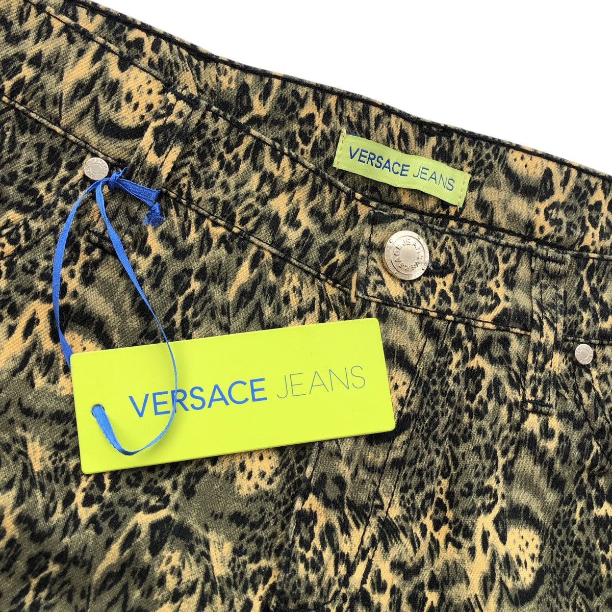 Versace Versace Jeans Couture Pants With An All-Over Leopard Print Size 30" / US 8 / IT 44 - 13 Thumbnail