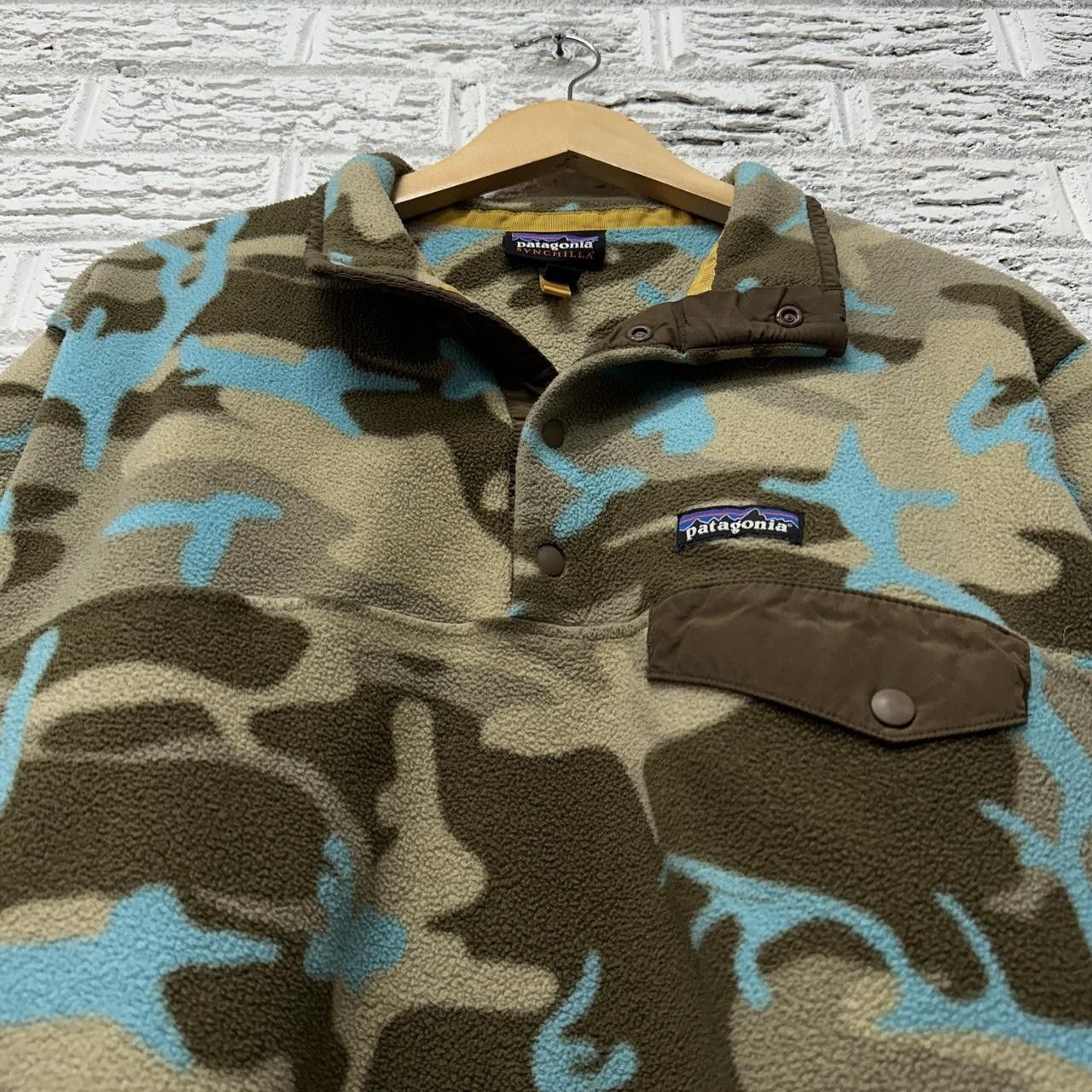Patagonia Patagonia Synchilla Camo Snap T Fleece Jacket Medium Size US M / EU 48-50 / 2 - 1 Thumbnail