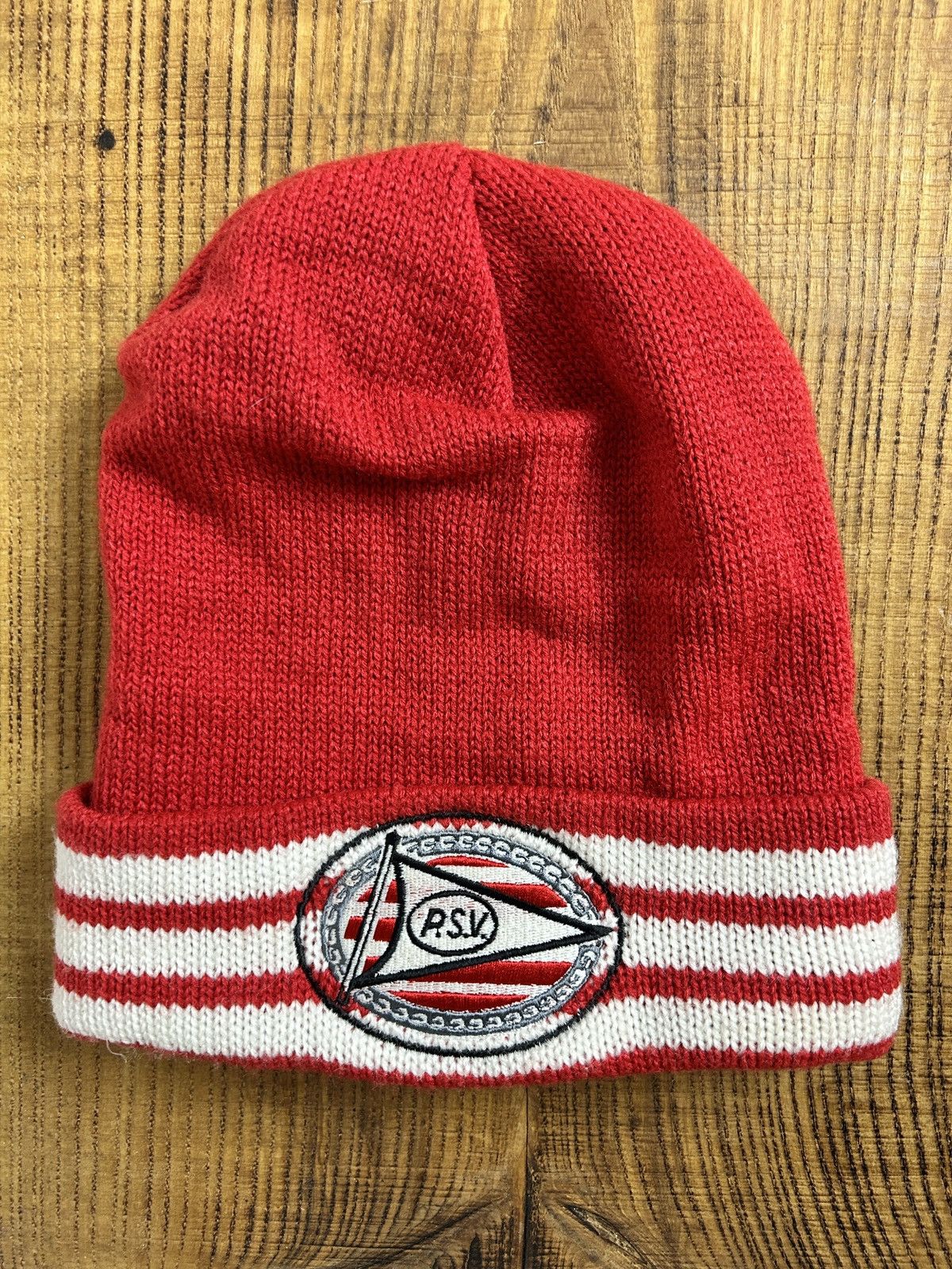 Adidas 70s/80s Adidas PSV Eindhoven Acrylic Beanie Hat Soccer Size ONE SIZE - 1 Thumbnail