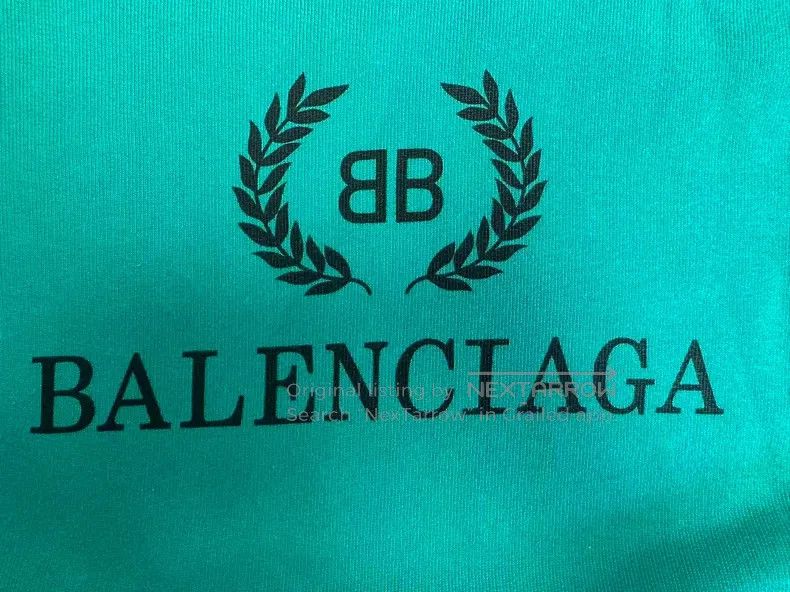Balenciaga Balenciaga Wheat Logo Hooded Sweatshirt Size US XS / EU 42 / 0 - 3 Thumbnail