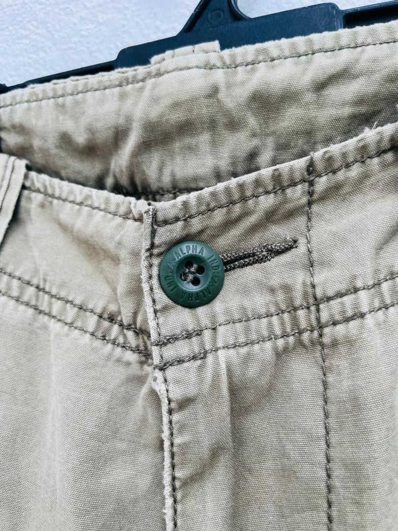 Alpha Industries × Japanese Brand Vintage Alpha Industries Big Pocket Hip Hop Fashion Style Size US 31 - 6 Thumbnail