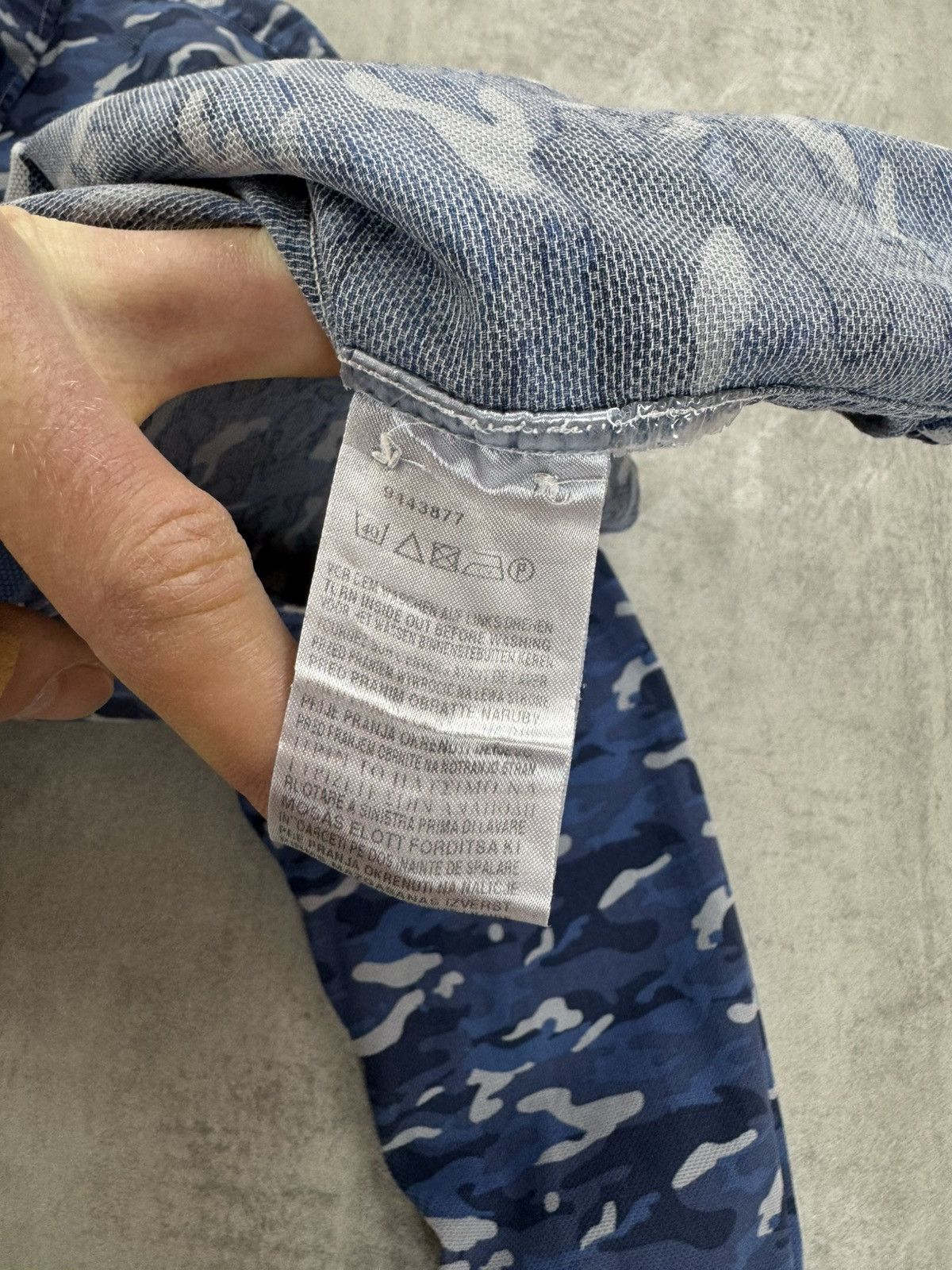 Japanese Brand × Paulrose Paul Rosen Shirt long sleeve Camouflage Military Army Blue Size US L / EU 52-54 / 3 - 5 Thumbnail
