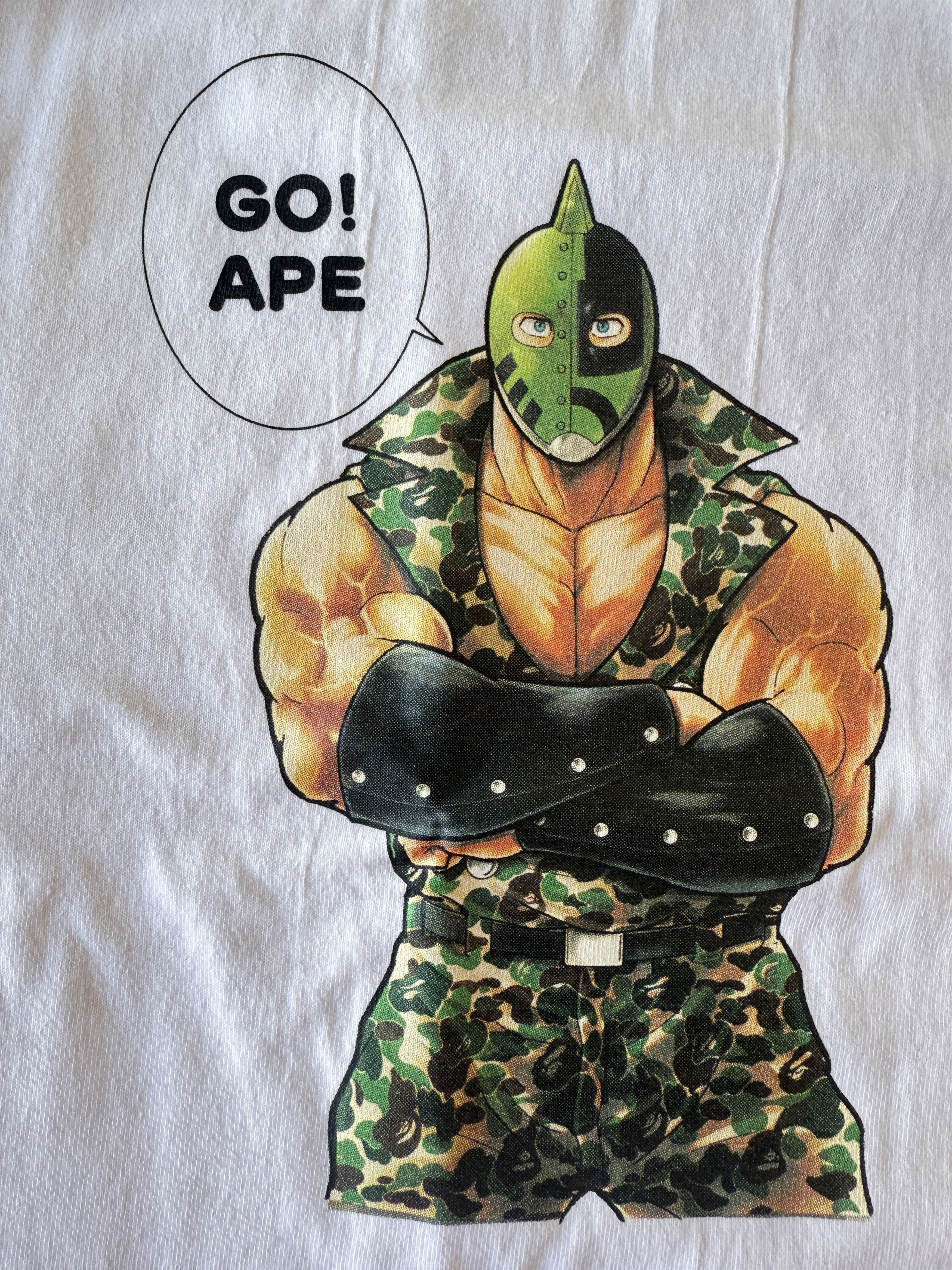 Bape BAPE GALLERY X ゆでたまご TEE Size US M / EU 48-50 / 2 - 3 Thumbnail