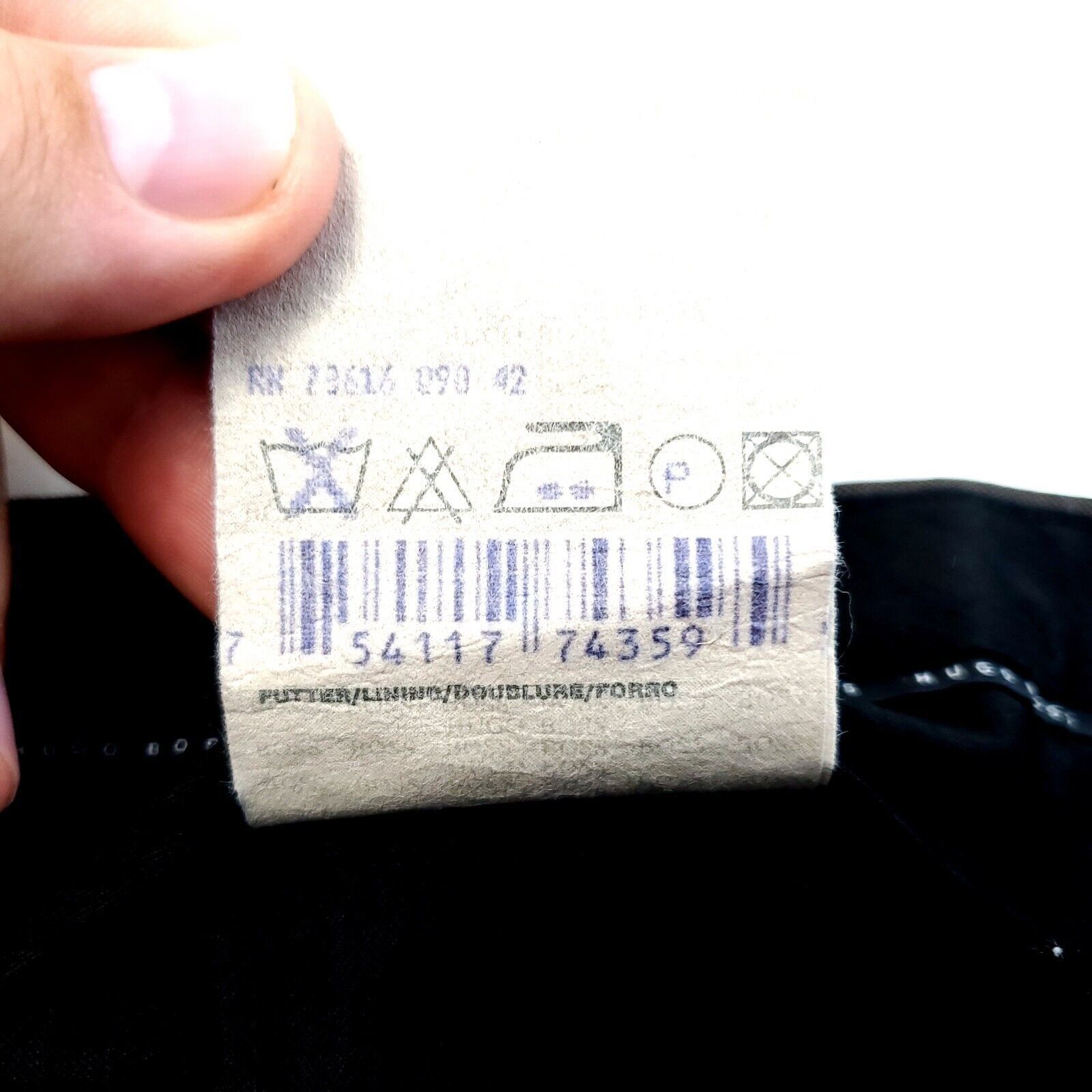Hugo Boss Hugo Boss Dr Hook Virgin Wool Brown Pleated Cuffed Mid Rise Size 34R - 5 Thumbnail