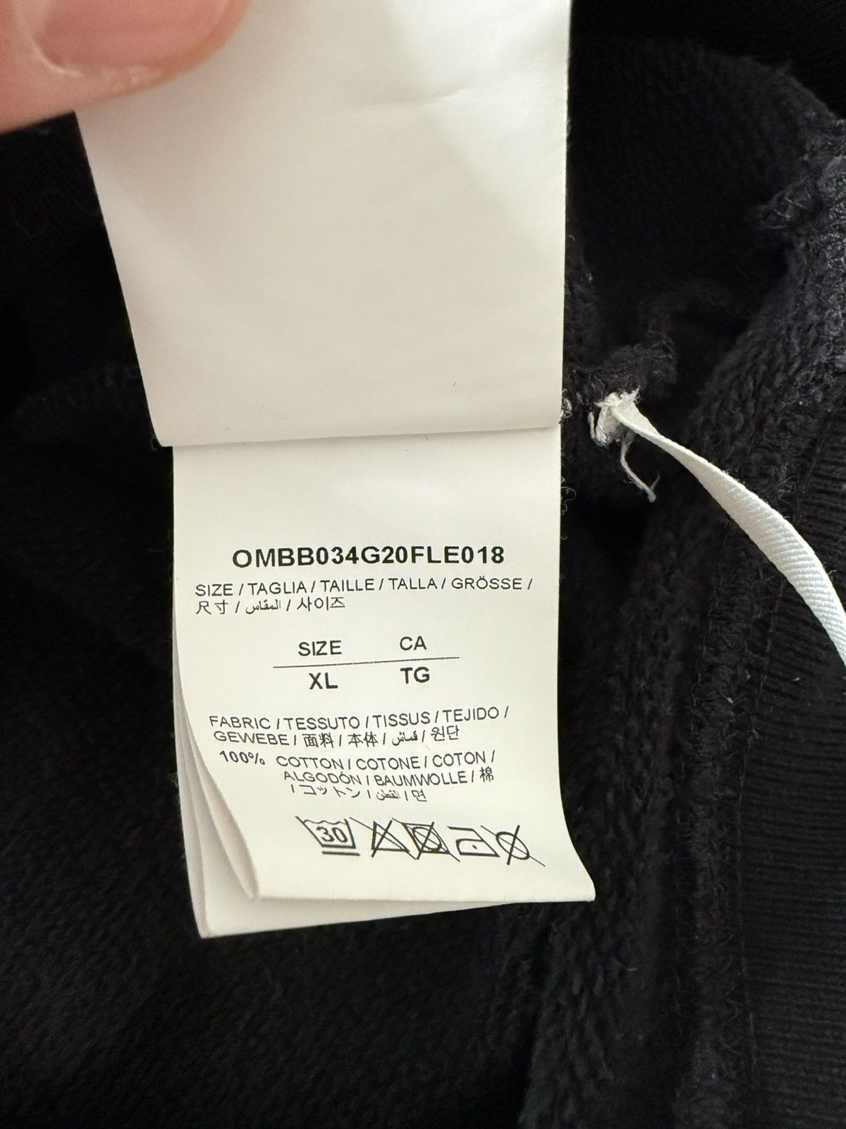 Off-White Off white tape arrow hoodie Size XL Size US XL / EU 56 / 4 - 7 Thumbnail