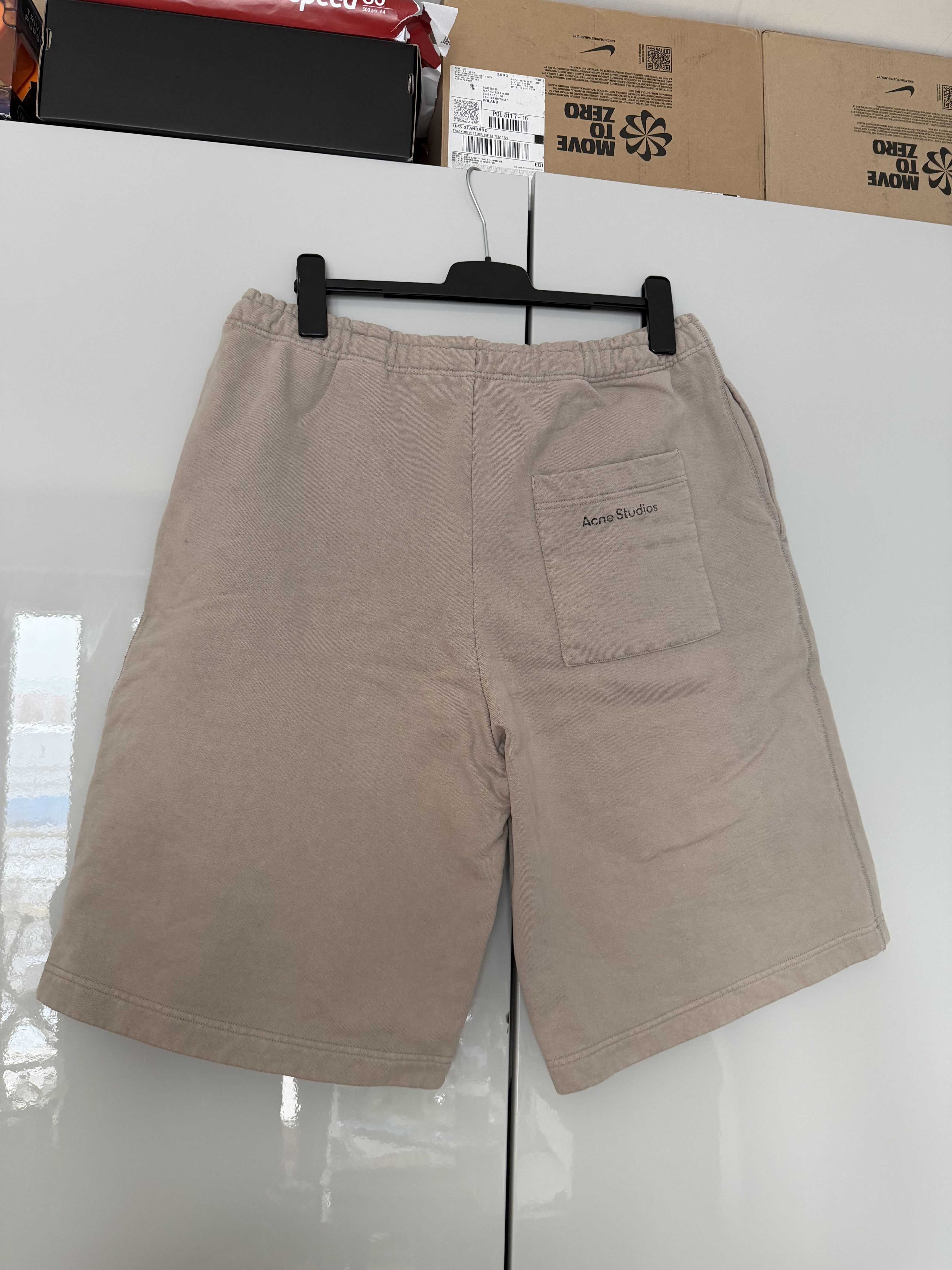 Acne Studios Acne Studios logo cotton shorts Size US 32 / EU 48 - 2 Thumbnail