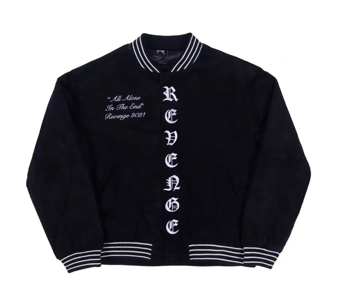 Revenge Revenge Crosshair Black Bomber Jacket Size US L / EU 52-54 / 3 - 3 Thumbnail
